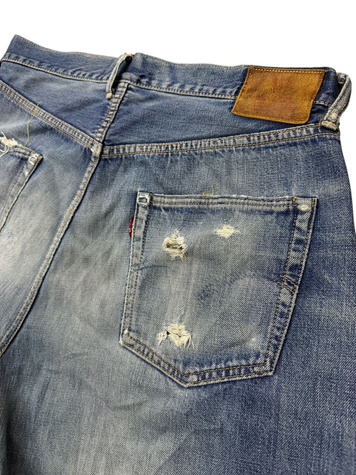 Warehouse & Co. Vintage Warehouse & Co Genus” Japan Selvedge Denim Jeans W34 Size US 34 / EU 50 - 11 Thumbnail
