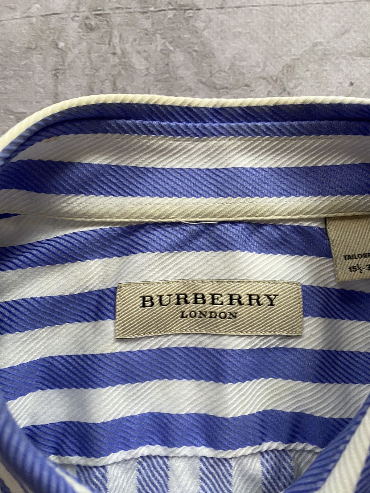 Burberry × Vintage Rare Y2K Burberry London Shirt Button Up Long sleeve Size US M / EU 48-50 / 2 - 7 Thumbnail