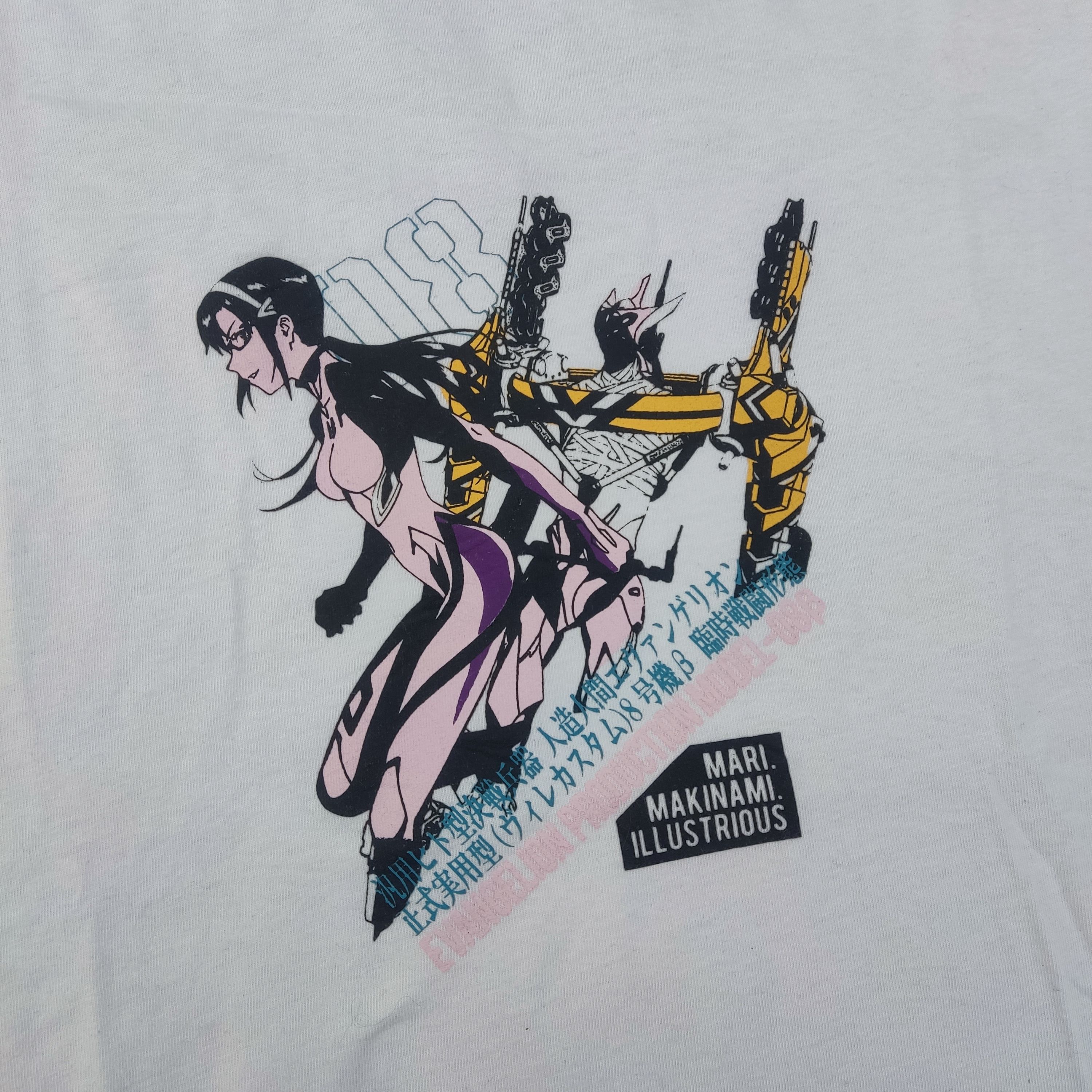 Anime Evangelion Modern Tee, Mari Makinami Size US M / EU 48-50 / 2 - 2 Thumbnail