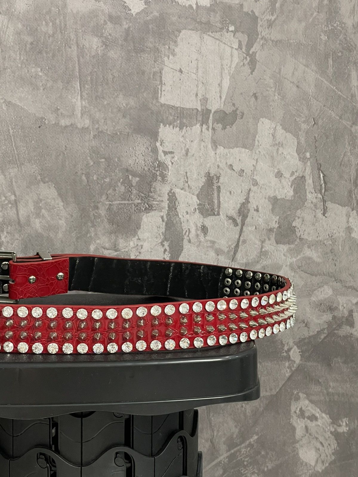 Hysteric Glamour Amazing Y2K Rhinestones BB Simon Style Belt Size ONE SIZE - 7 Thumbnail