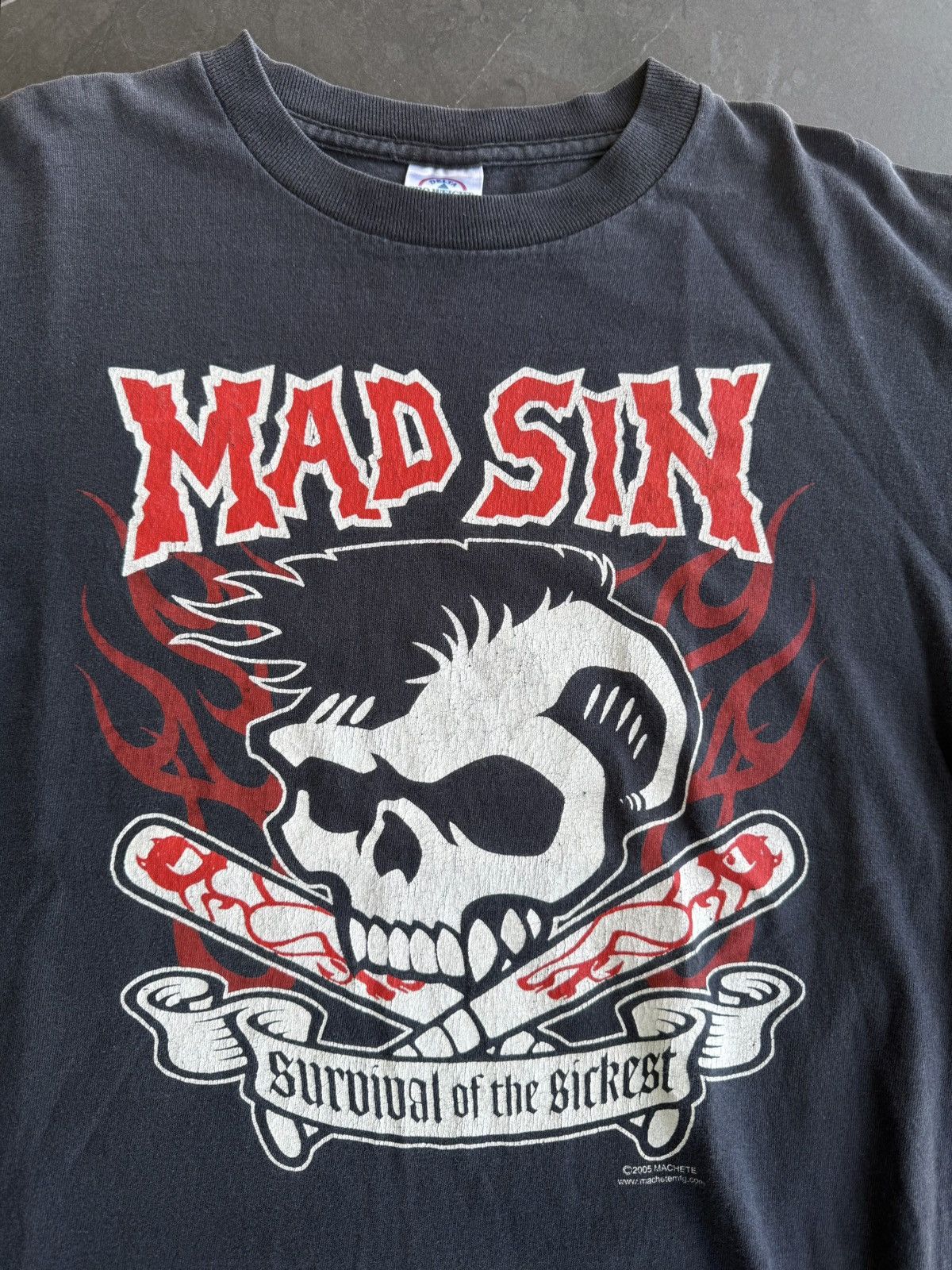Vintage Vintage Mad Sin Tee Size US M / EU 48-50 / 2 - 2 Thumbnail