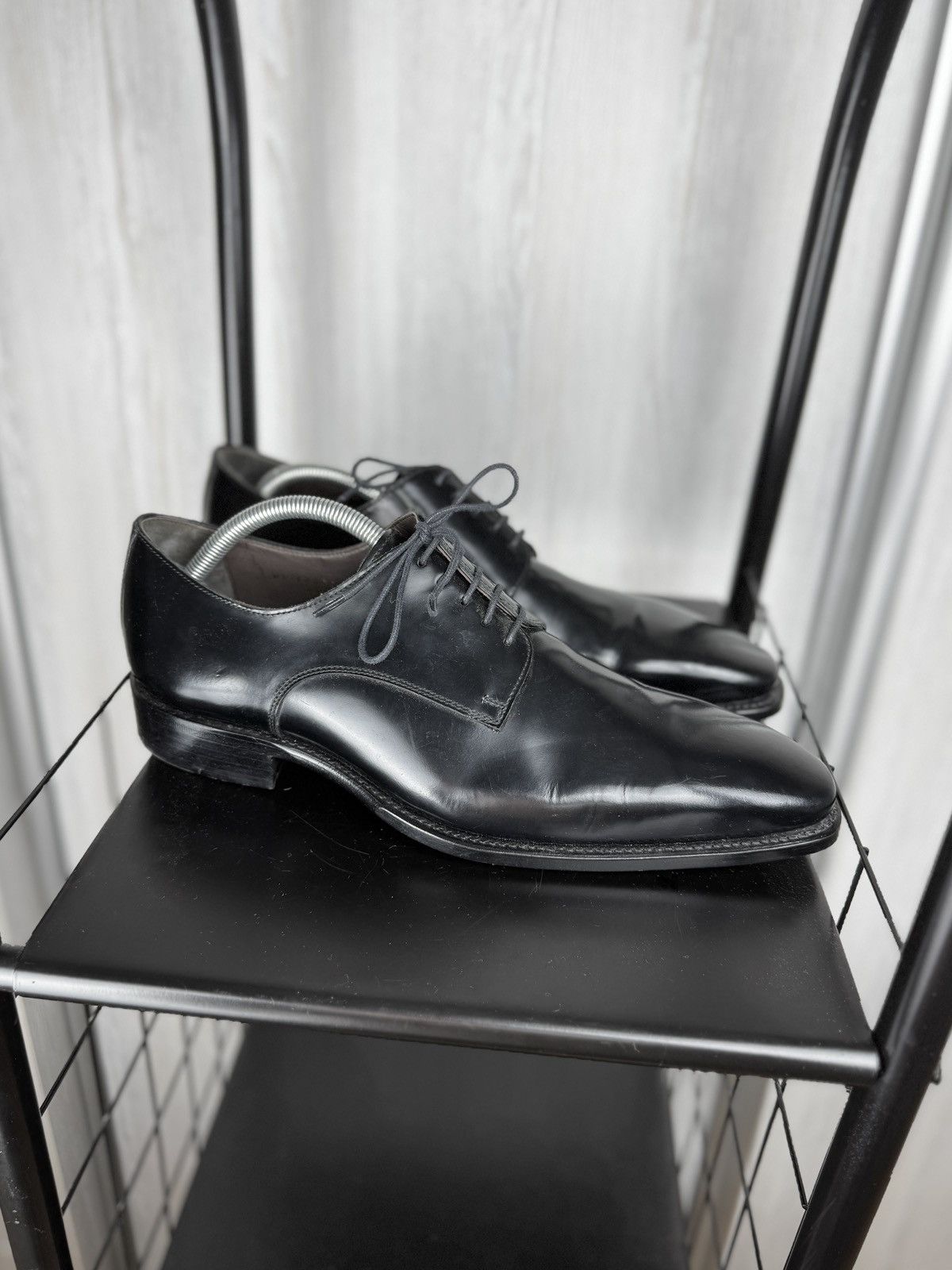Other Windsor. black leather classic derby formal shoes Size US 10.5 / EU 43-44 - 8 Thumbnail