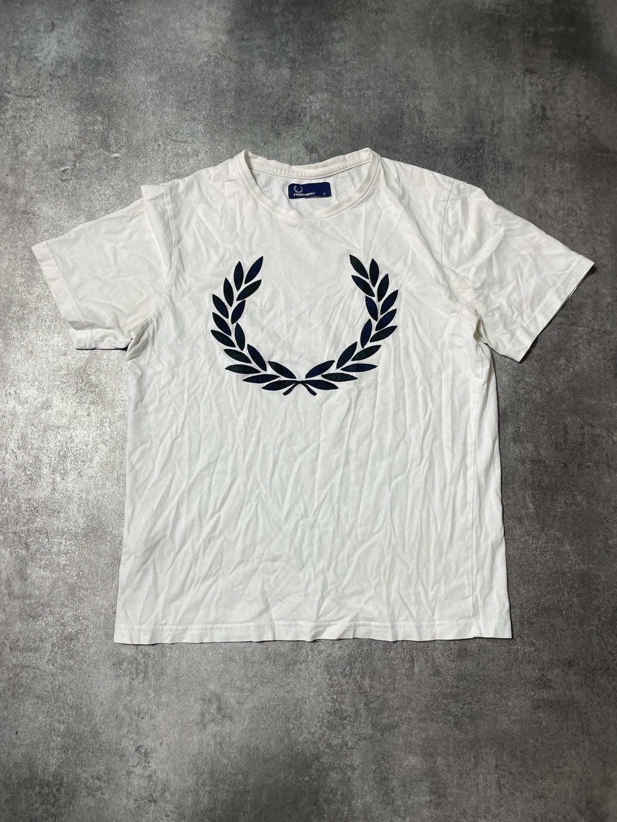 Fred Perry × Vintage 🔥Offers🔥Fred Perry Tee Big Logo Streetwear Size US XXS / EU 40 - 1 Thumbnail