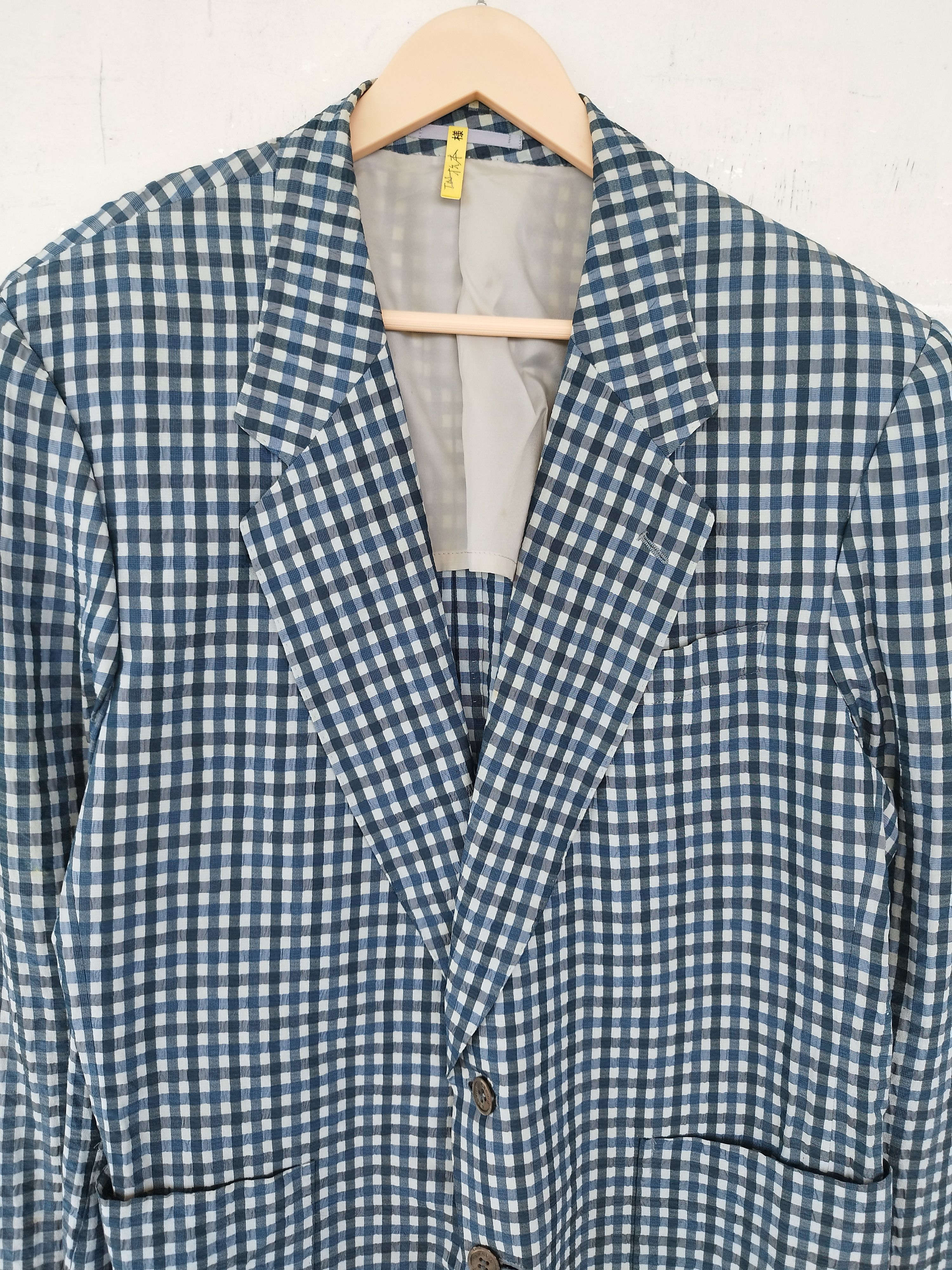 Lanvin Lanvin Paris plaid silk jacket Size US XL / EU 56 / 4 - 2 Thumbnail