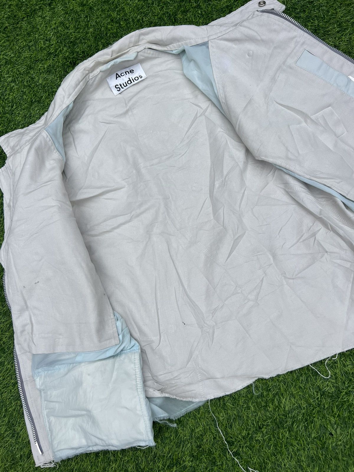 Acne Studios Acne Studios "Distressed Utility" Sheer Field Jacket-M EU/48 Size US M / EU 48-50 / 2 - 20 Thumbnail