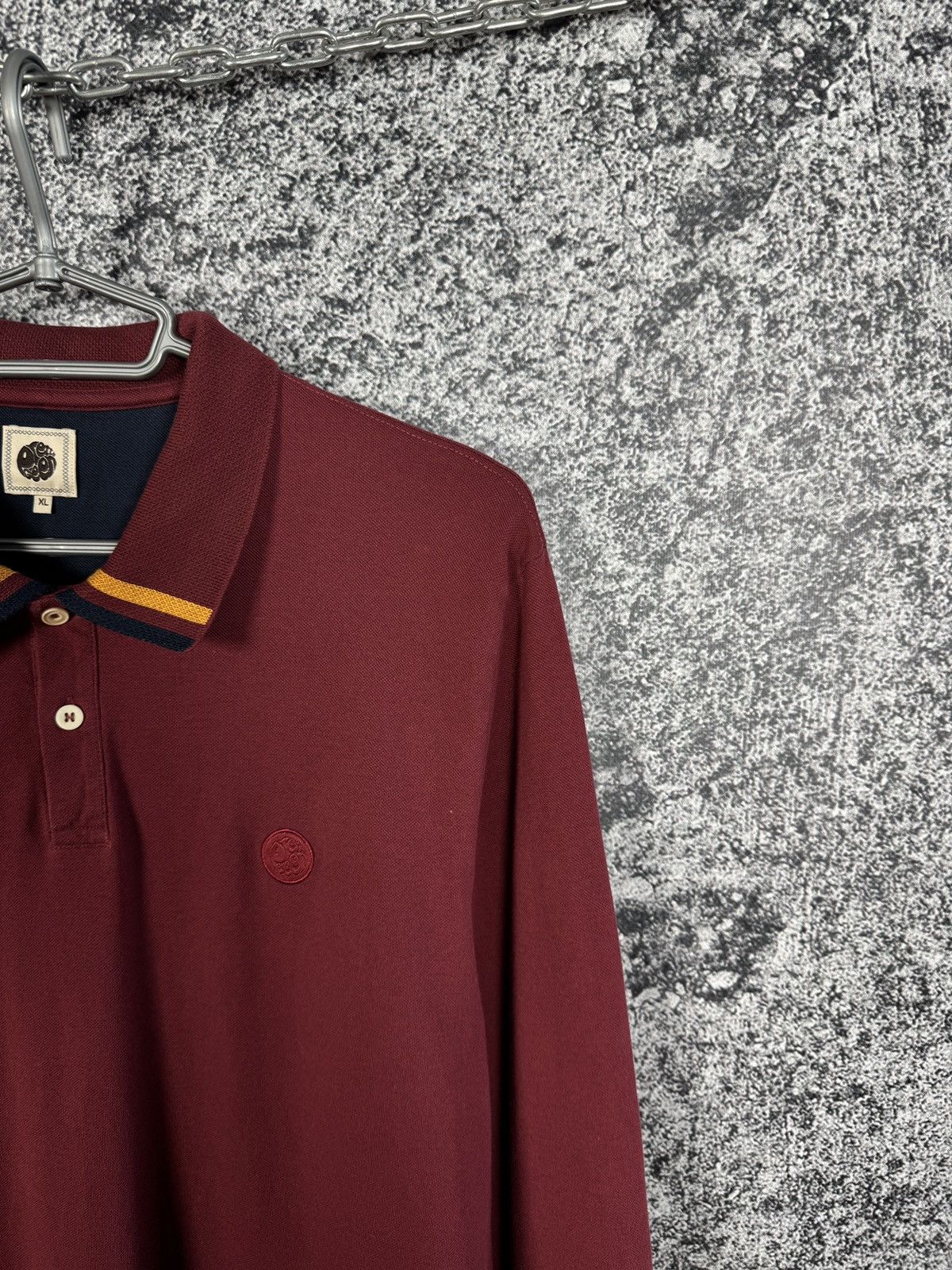 Pretty Green Pretty Green Polo Long Sleeve Rugby Shirt Casual Size XL Size US XL / EU 56 / 4 - 2 Thumbnail