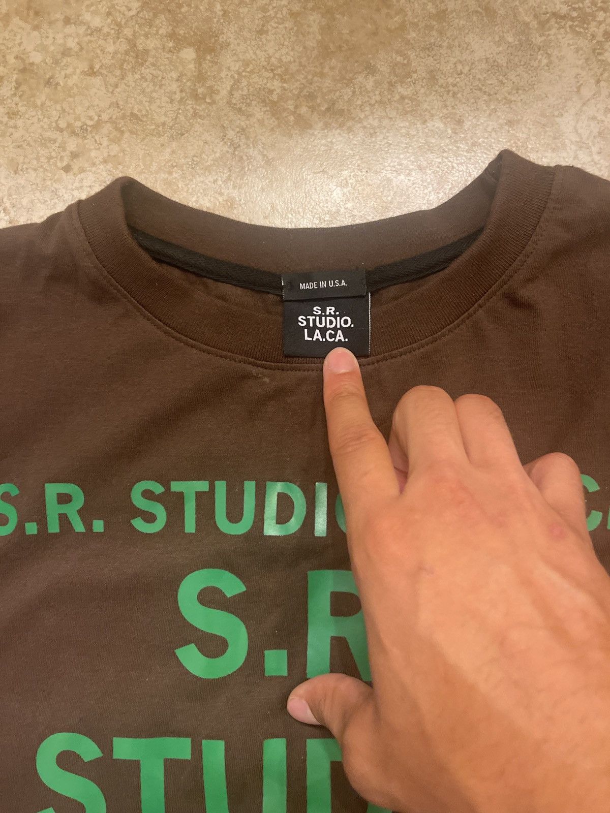 Sterling Ruby S.R. studios tee Size US L / EU 52-54 / 3 - 4 Thumbnail