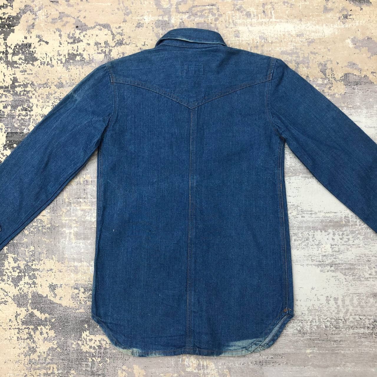 Edwin × Vintage Y374 VTG EDWIN WESTERN DENIM JACKET Size US XS / EU 42 / 0 - 3 Thumbnail