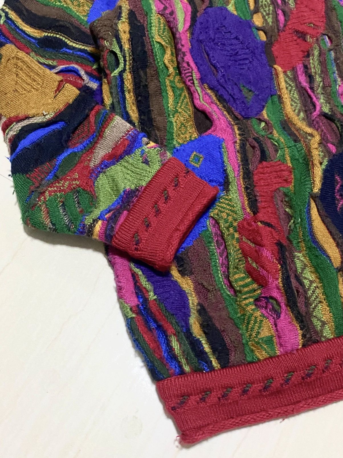 Coogi Coogi - 3D Wool Sweater Size US S / EU 44-46 / 1 - 6 Thumbnail