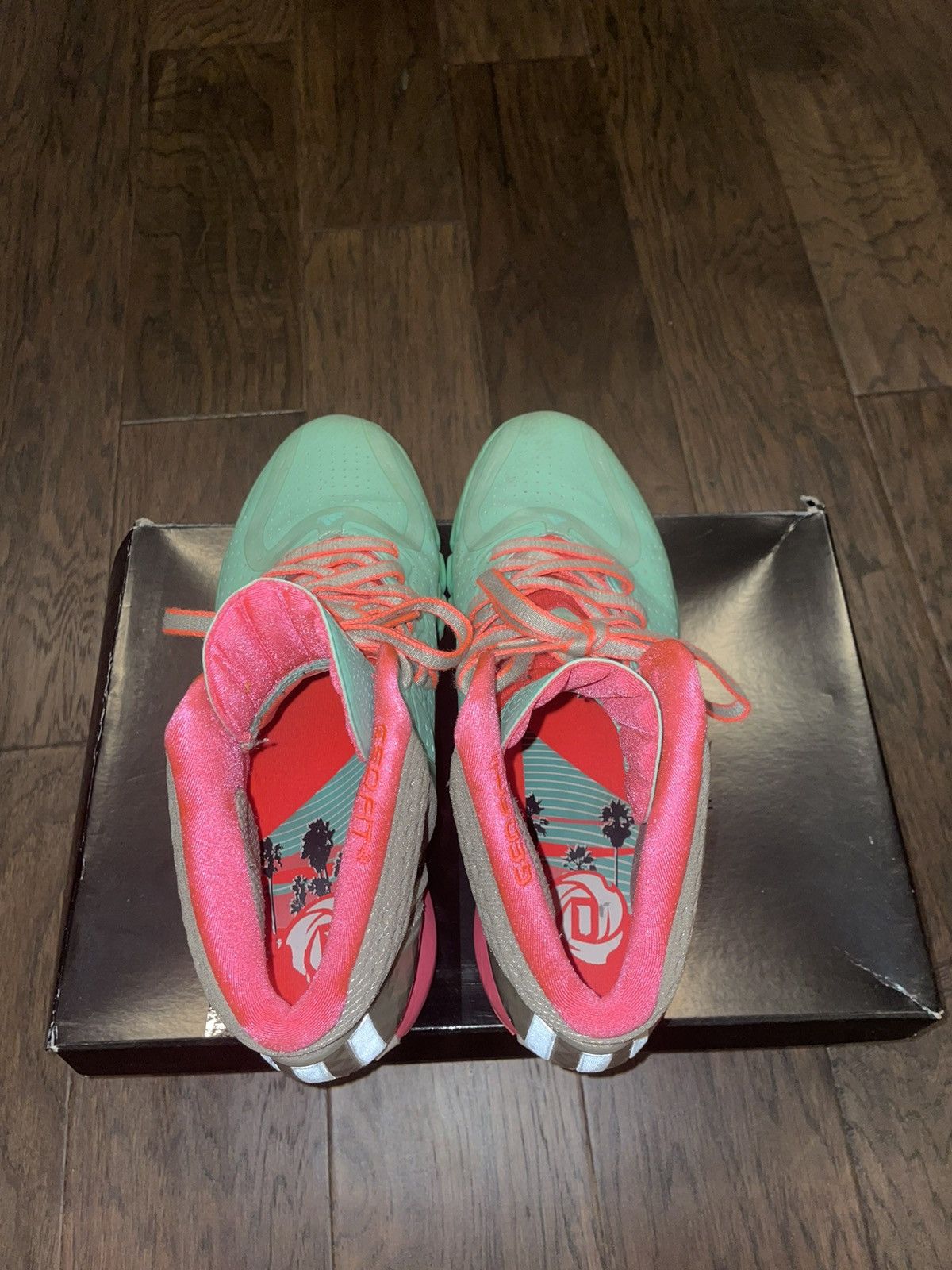 Adidas × NBA D Rose 4 “Boardwalk” Size US 10.5 / EU 43-44 - 5 Thumbnail