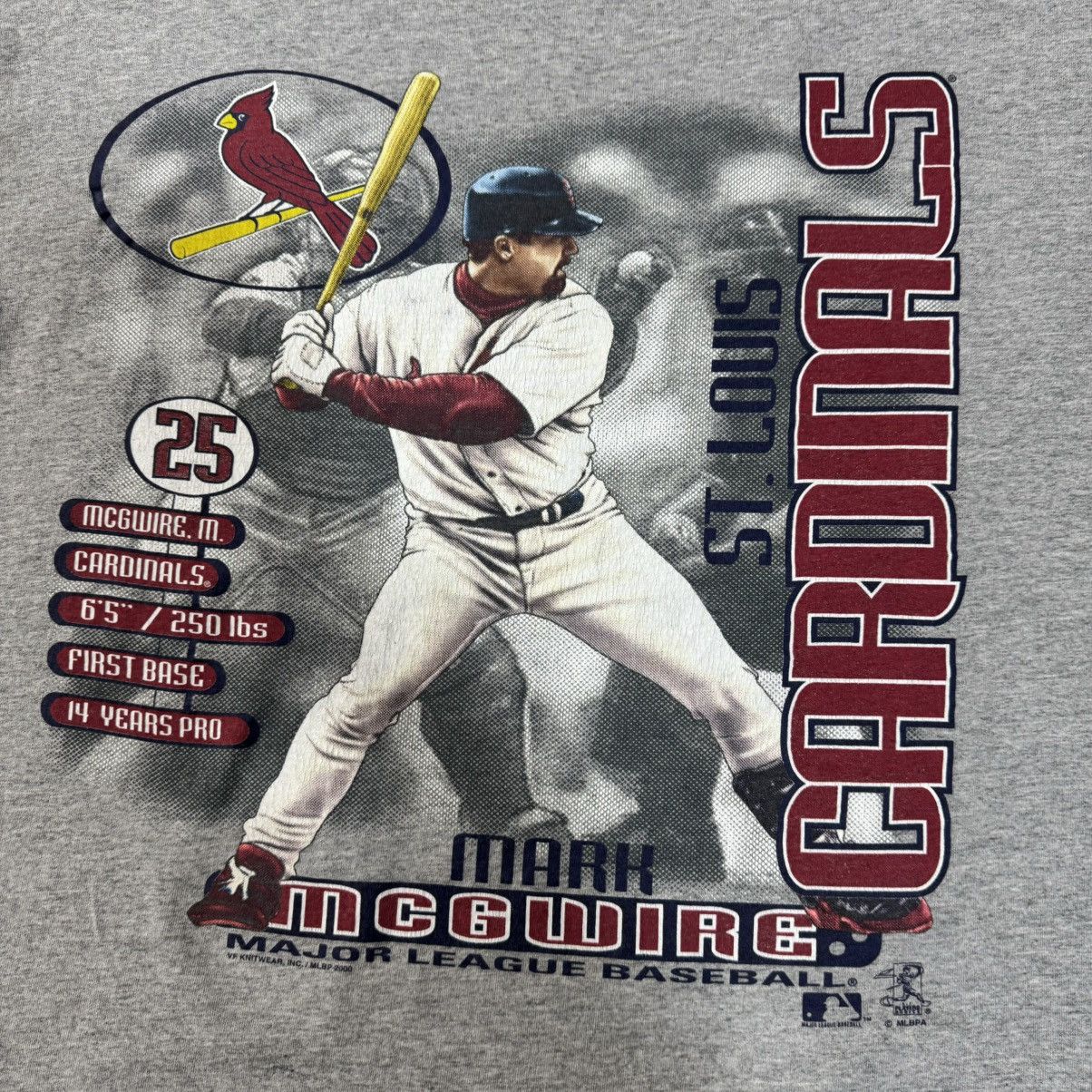MLB Vintage Mark McGwire St. Louis Cardinals T-Shirt Size US XL / EU 56 / 4 - 4 Thumbnail