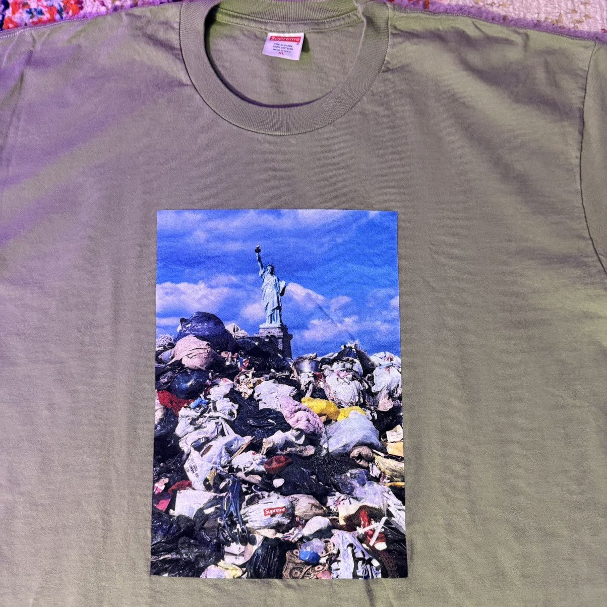 Supreme SUPREME NY TRASH TEE Size US XL / EU 56 / 4 - 1 Thumbnail