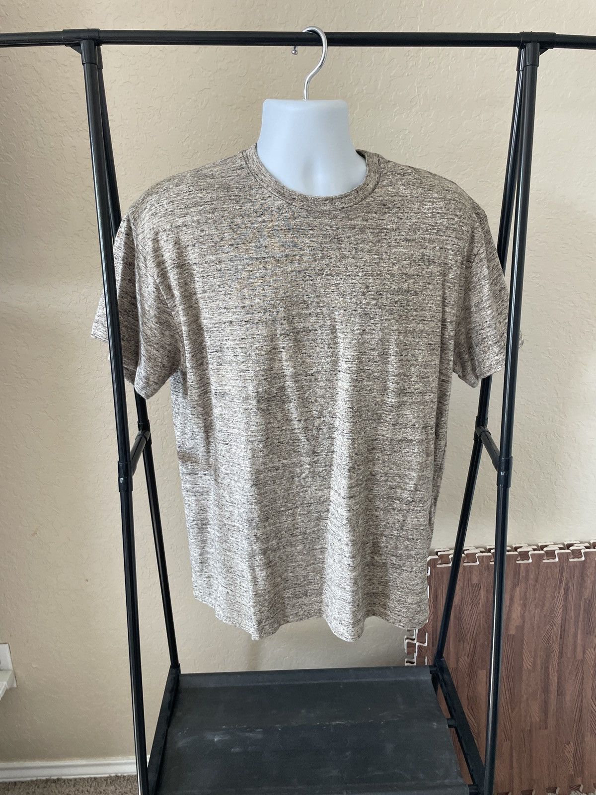 John Elliott Pre SS2019 Heathered Cotton Crewneck tee Size US M / EU 48-50 / 2 - 1 Thumbnail