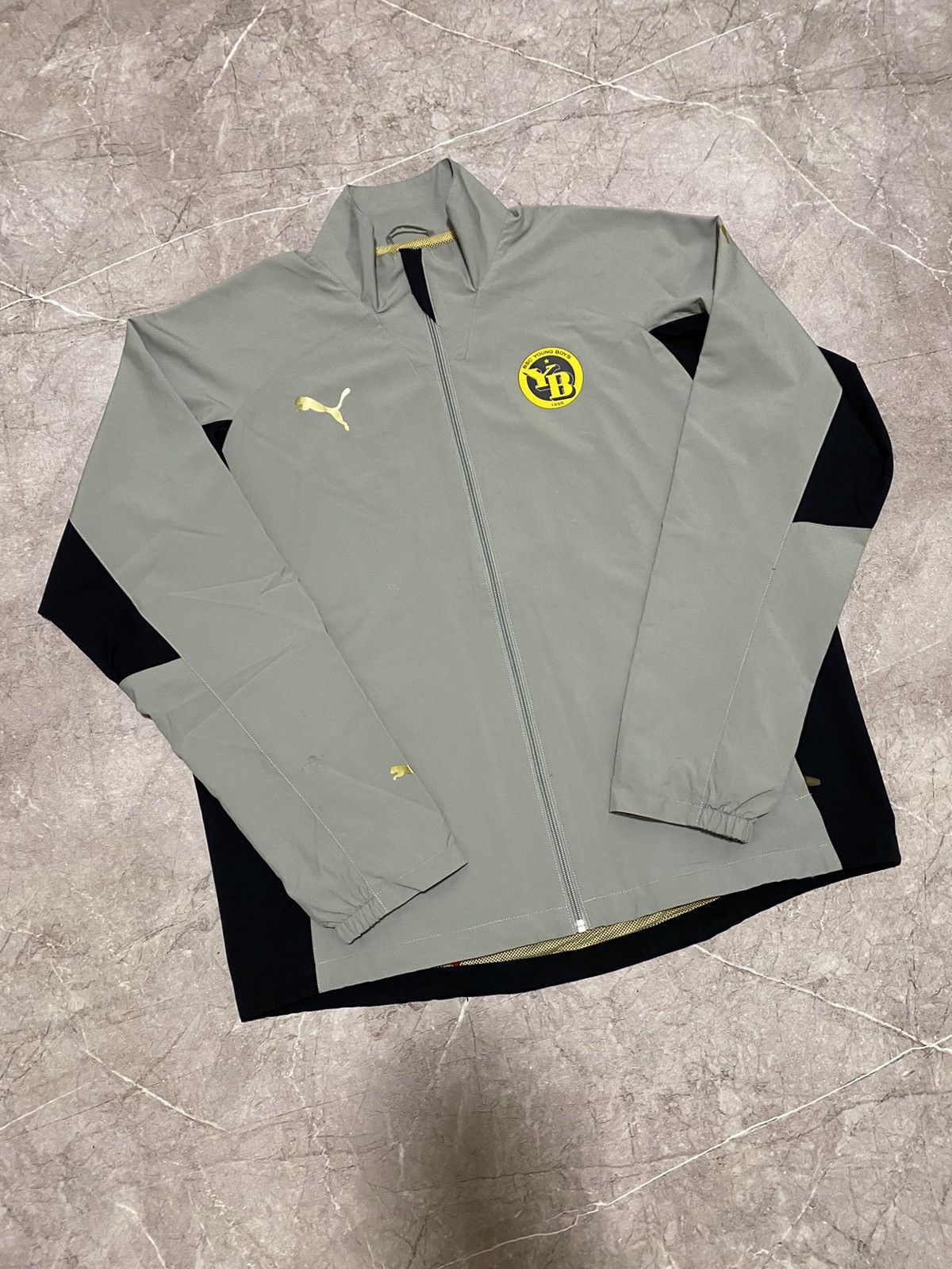 Nike Nike Shield BSC Young Boys Soccer Football Jacket Full Zip Size US L / EU 52-54 / 3 - 2 Thumbnail