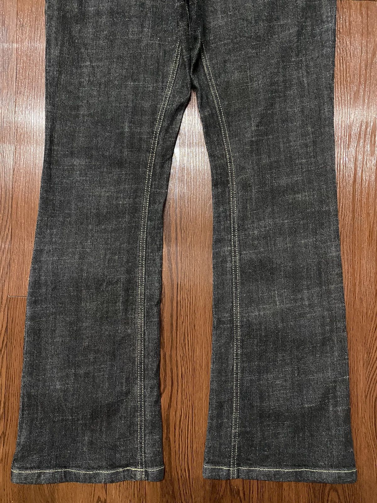 Japanese Brand Vintage Japanese Brands Flare Black Denim Style Jeans Size US 31 - 6 Thumbnail