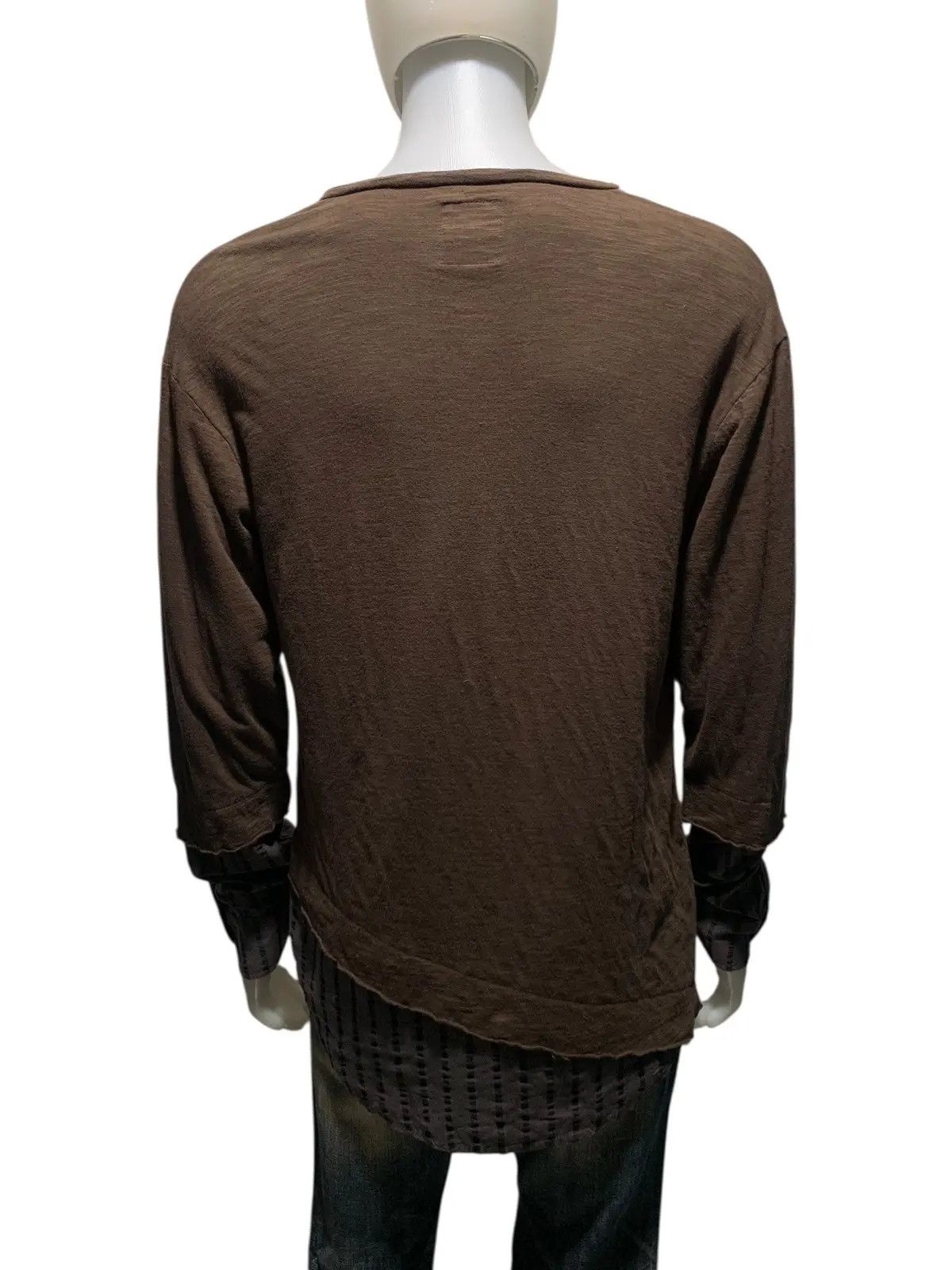 PPFM 2000s PPFM hybrid double layer assymetrical long sleeve Size US L / EU 52-54 / 3 - 2 Thumbnail