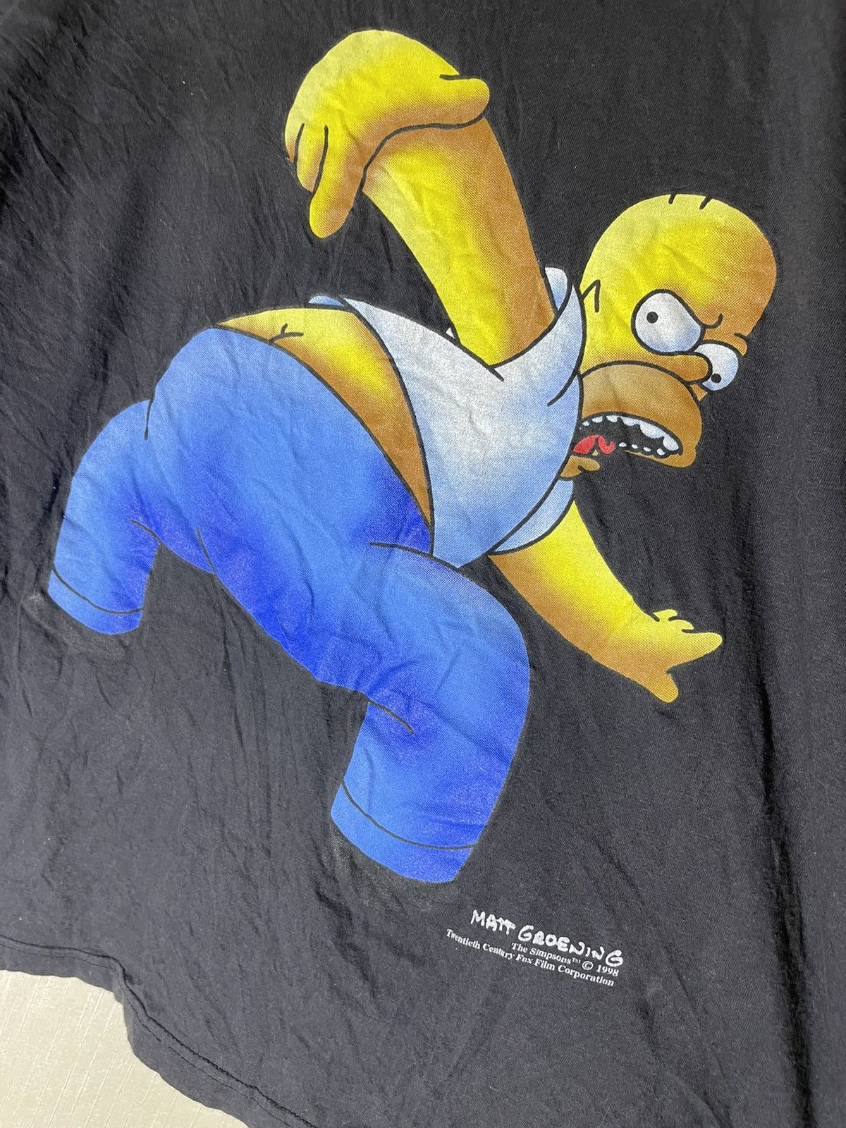The Simpsons × Vintage The Simpsons 1998 vintage y2k T shirt Size US XL / EU 56 / 4 - 5 Thumbnail