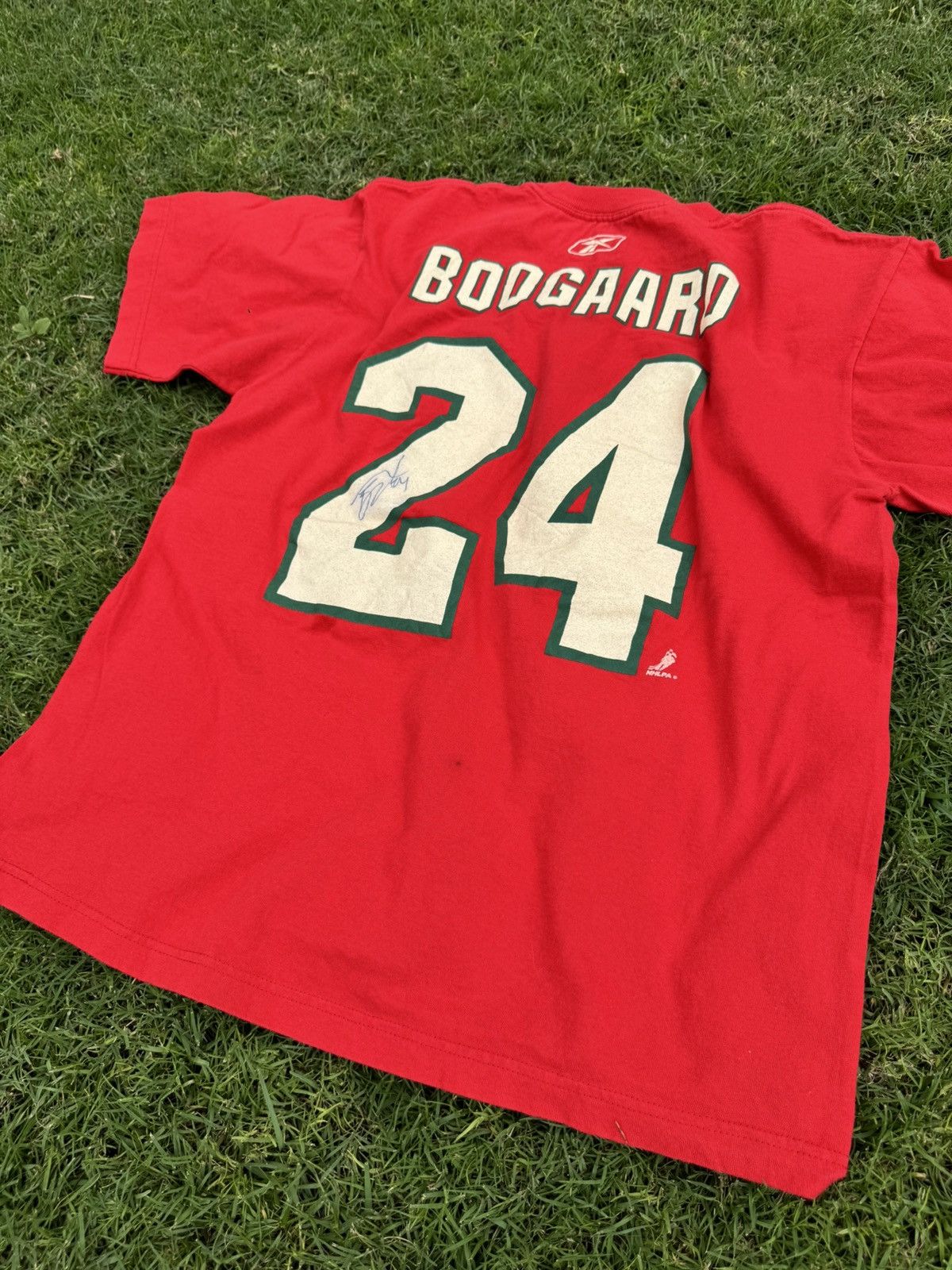 Reebok Reebok Minnesota Wild Zach boogaard #24 NHL Player T-shirt Size US M / EU 48-50 / 2 - 8 Thumbnail