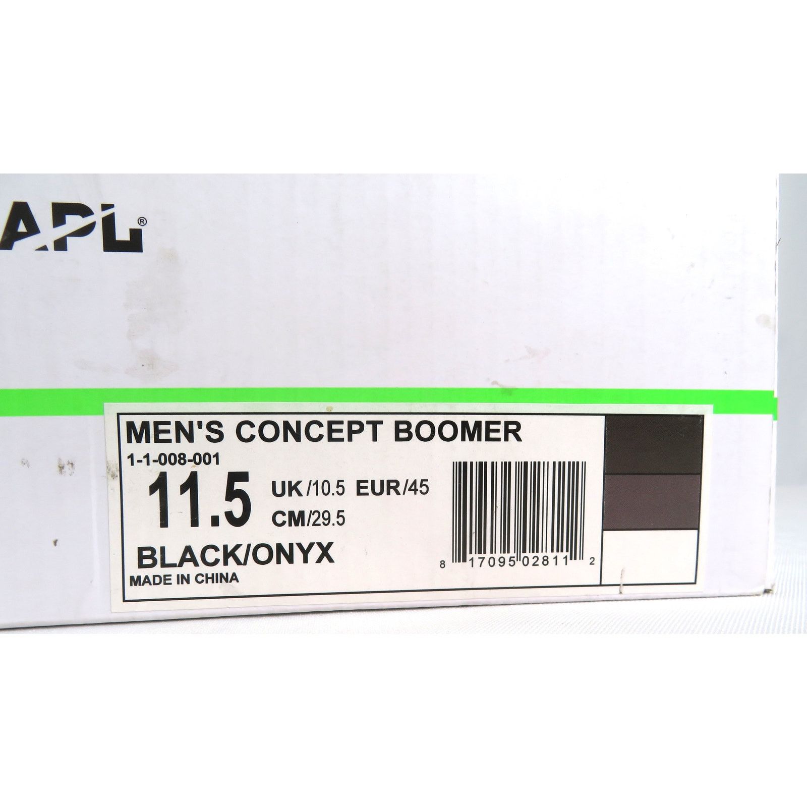 Athletic Propulsion Labs APL Athletic Propulsion Labs Black Boomer Basketball Shoes Size US 11.5 / EU 44-45 - 10 Thumbnail