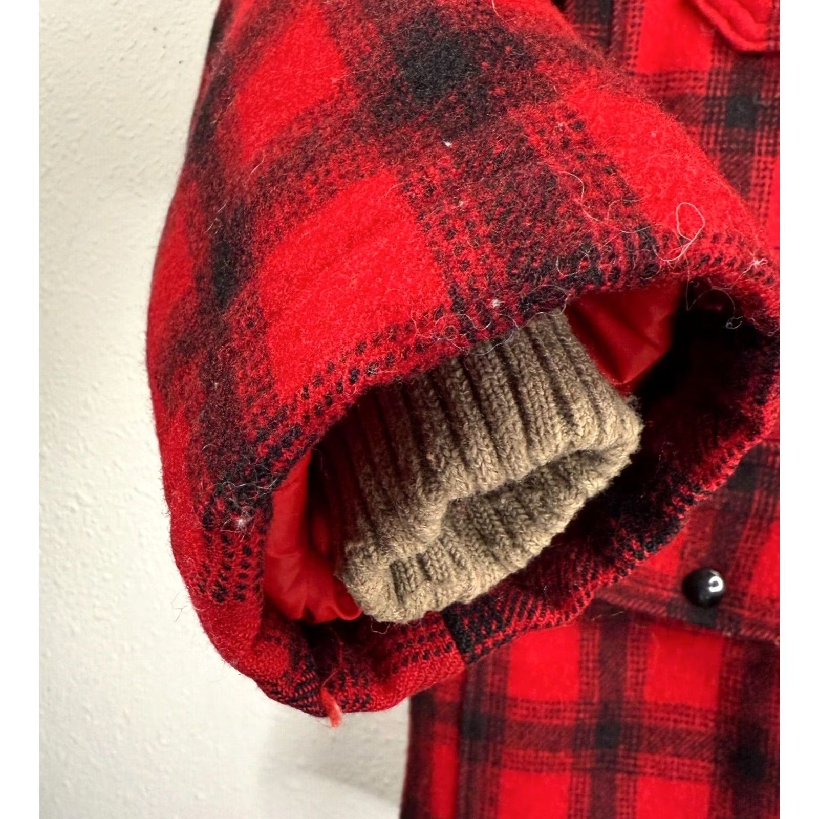 Vintage VINTAGE Woolrich Coat Mackinaw Buffalo Plaid Wool Hunting Jacket Sz 42 USA Shirt Size US XS / EU 42 / 0 - 6 Thumbnail