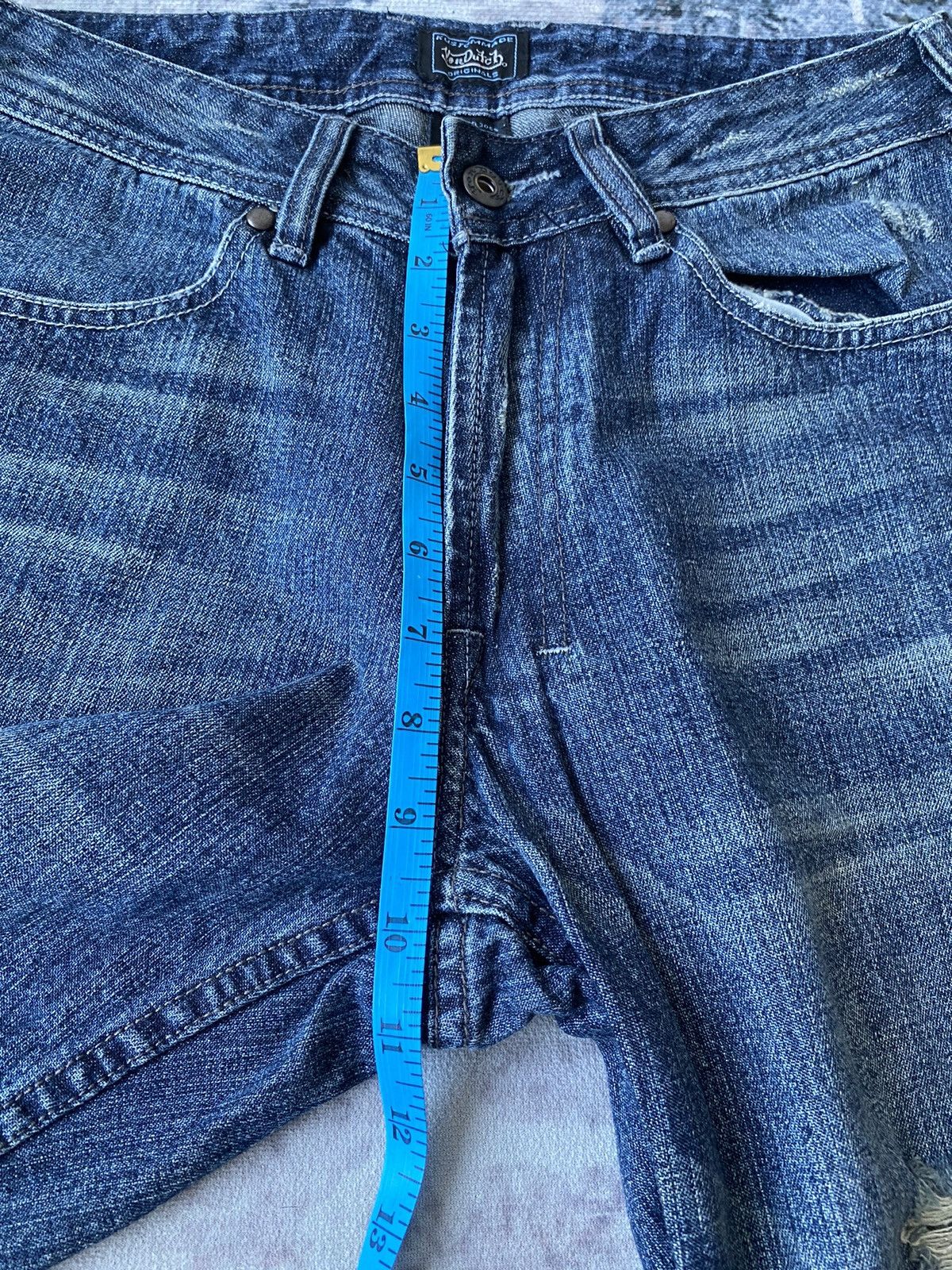 Japanese Brand × Vintage × Von Dutch Vintage Von Dutch Distressed Jeans Size US 28 / EU 44 - 7 Thumbnail