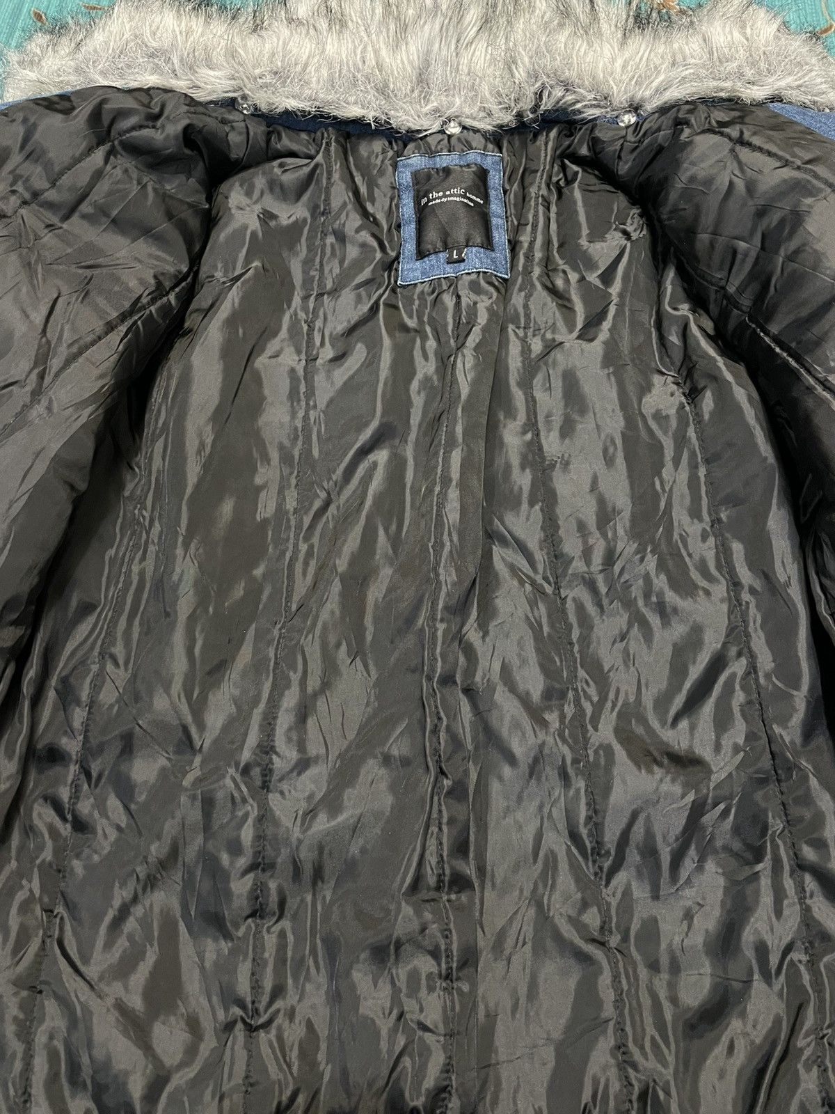 In The Attic In The Attic Denim Fur Jacket Size US L / EU 52-54 / 3 - 6 Thumbnail