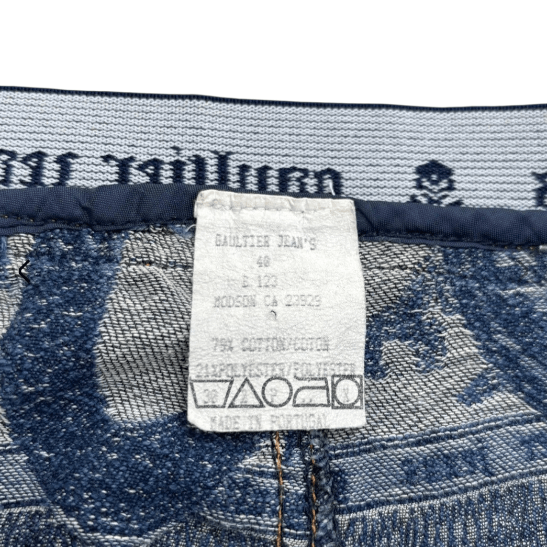 Jean Paul Gaultier Jean Paul Gaultier Dragon Tattoo Pants FW 95 Size US 28 / EU 44 - 13 Thumbnail