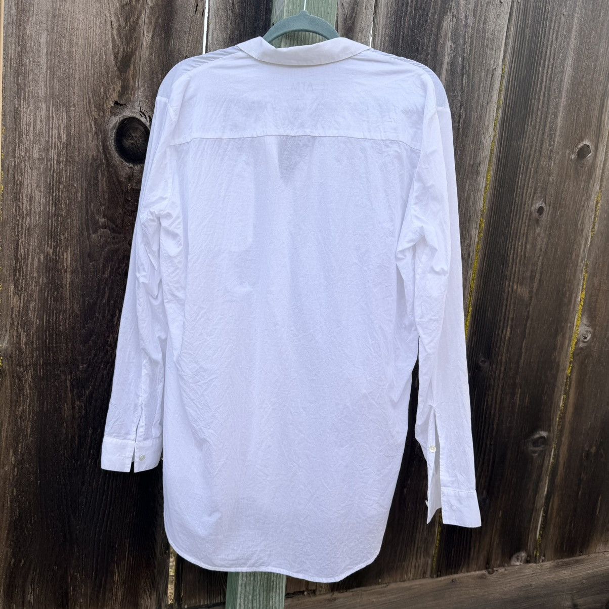 ATM Anthony Thomas Melillo ATM Anthony Thomas Melillo White Cotton Button Down Shirt M Size M / US 6-8 / IT 42-44 - 3 Thumbnail