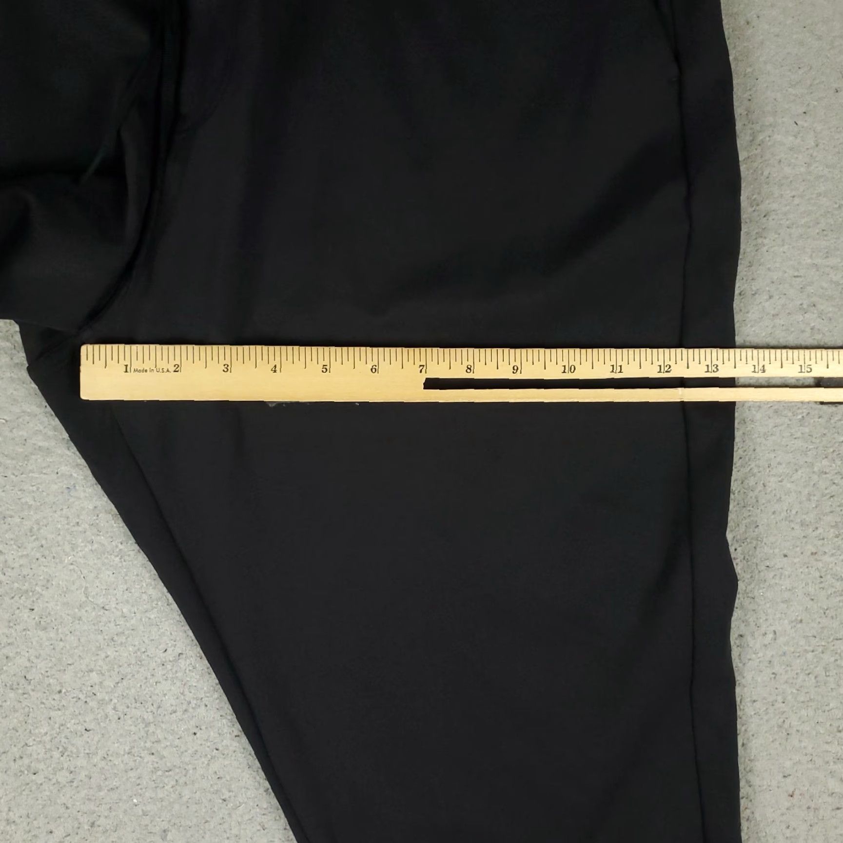 Y-3 Yohji Yamamoto Y3 Adidas Pants Womens Size 2XL Black Jogger Sweatpants Tapered Logo Athleisure Activewear Regular Fit, 27 Inseam, Cotton Blend Size 36" / US 14 / IT 50 - 7 Thumbnail