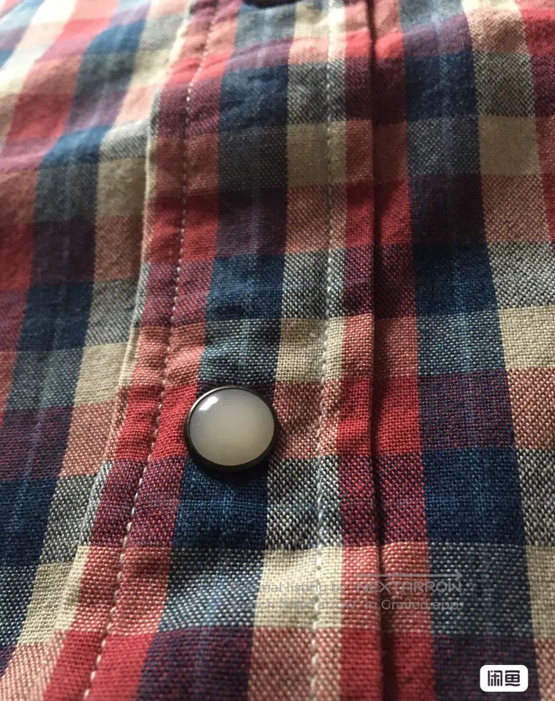 RRL Ralph Lauren RRL Plaid Shirt Red and Blue. Size US XL / EU 56 / 4 - 5 Thumbnail