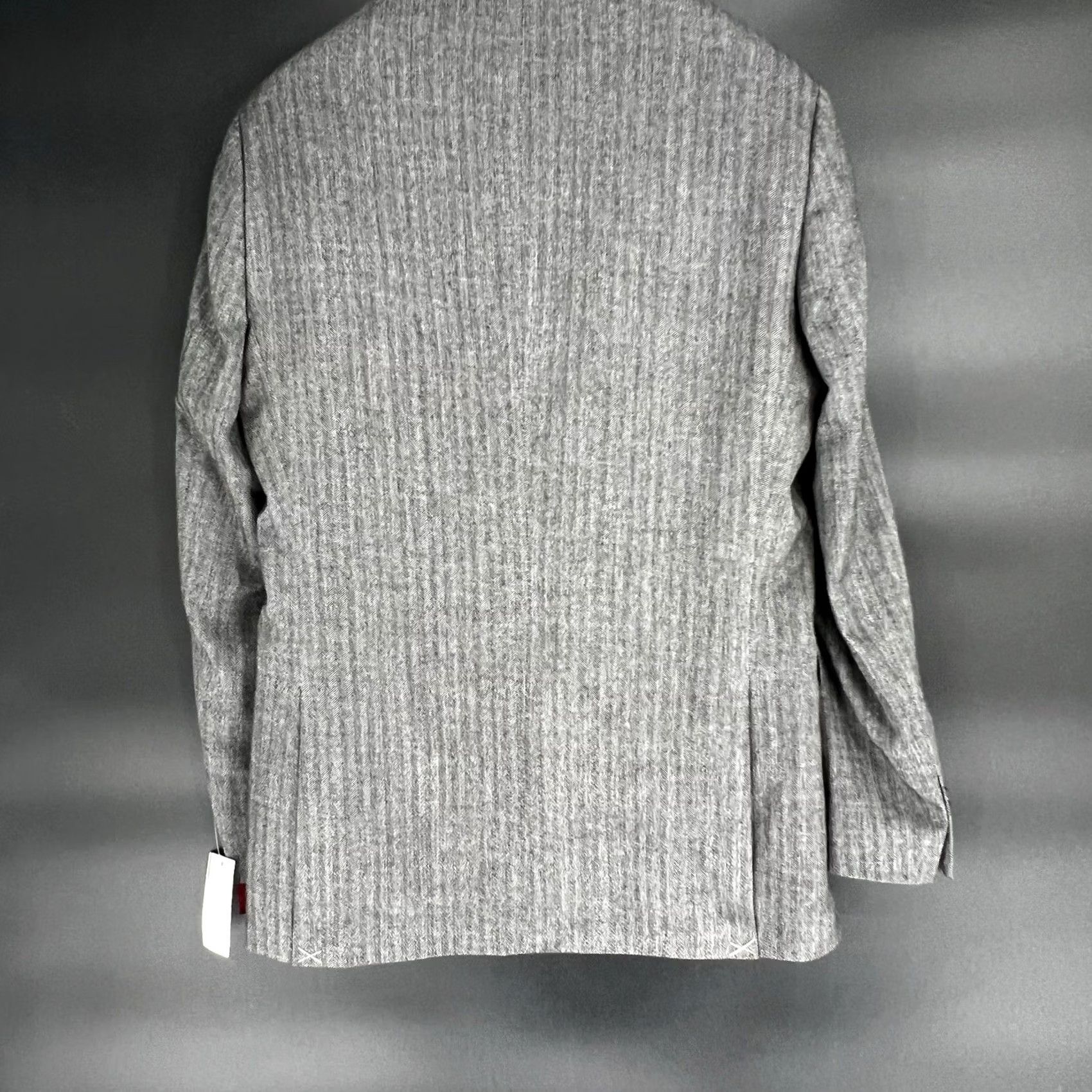Tommy Hilfiger Tommy Hilfiger Mens TH Flex Modern Fit Solid Weave Sport Coat Gray 40L Size US XXS / EU 40 - 7 Thumbnail