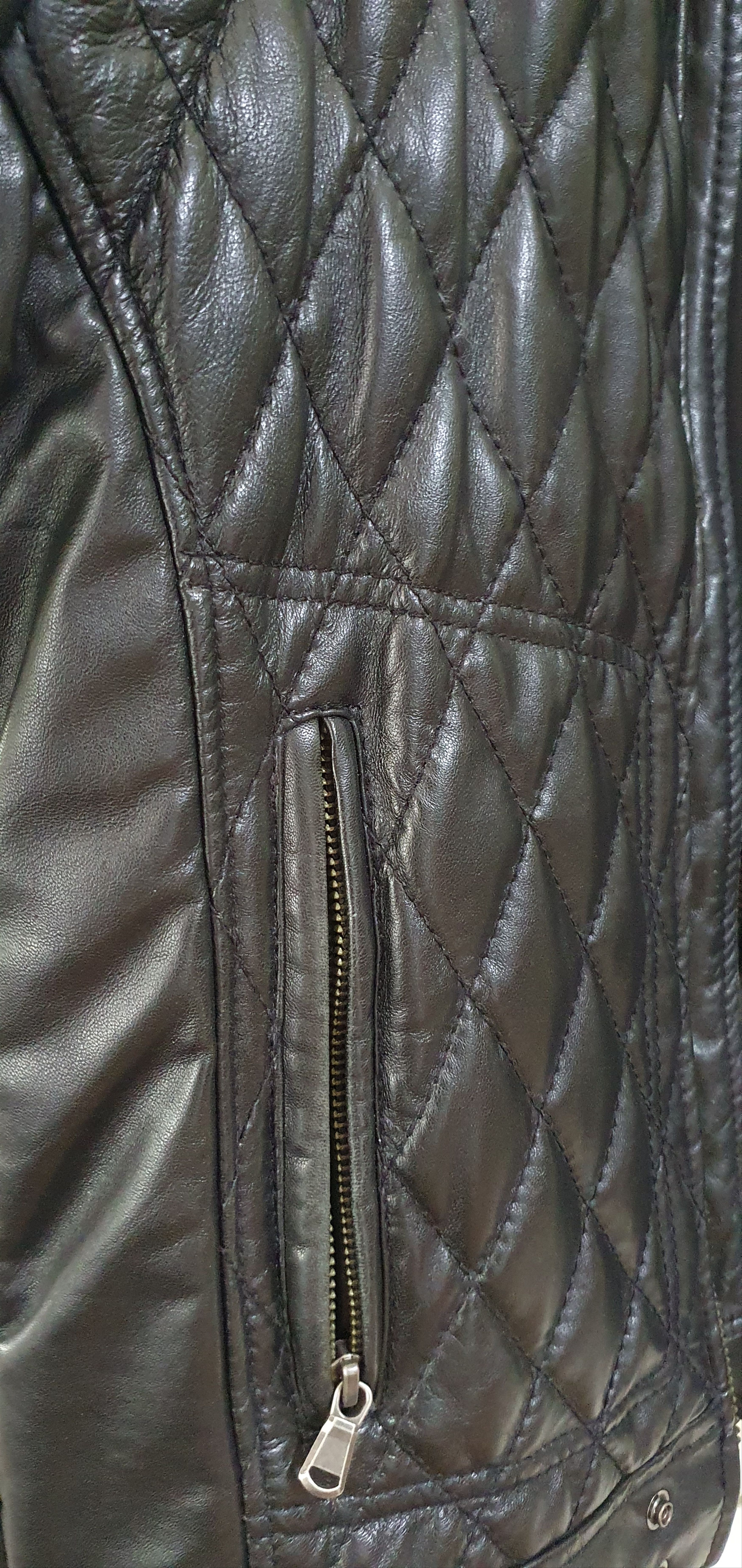 Trussardi Lightly insulated leather jacket Size US M / EU 48-50 / 2 - 3 Thumbnail