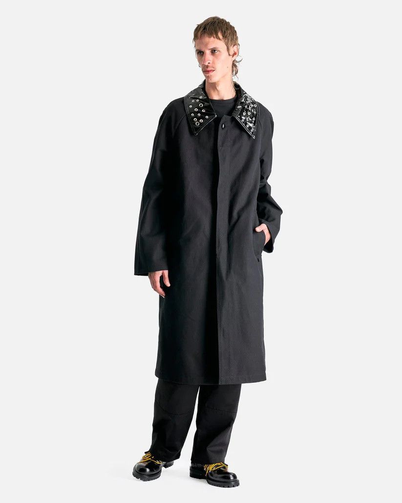 Namacheko o1s1v1r1oon0925 Atran Denim Coat in Black Size US XL / EU 56 / 4 - 2 Thumbnail