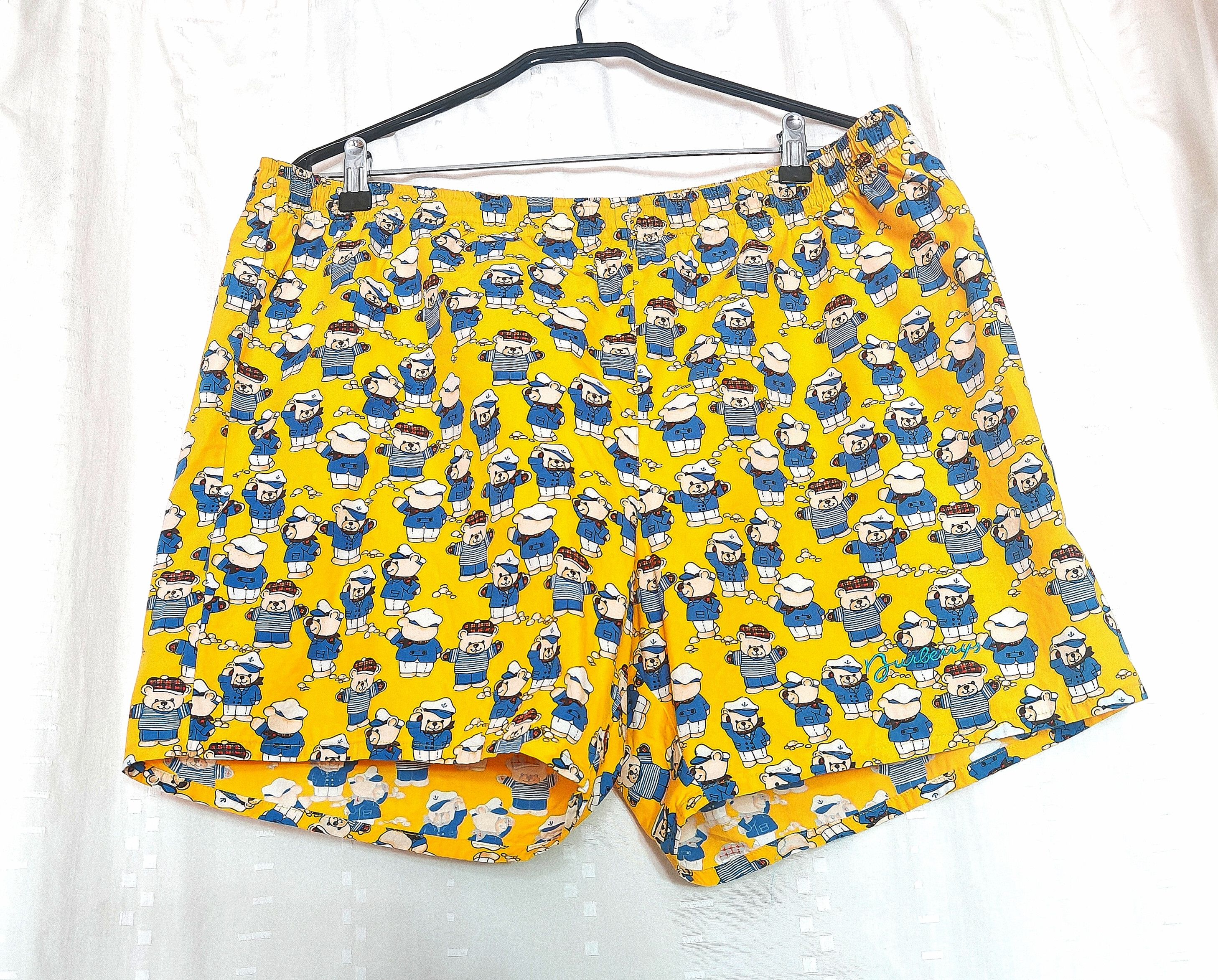 Burberry Rare VTG Y2K Burberry Men's Boxers Thomas Bear Print sz 50 Size US 34 / EU 50 - 6 Thumbnail