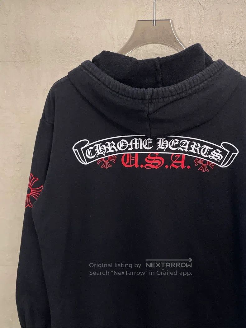 Chrome Hearts CHROME HEARTS Size L Black usa scroll silver button zipper Size US L / EU 52-54 / 3 - 6 Thumbnail
