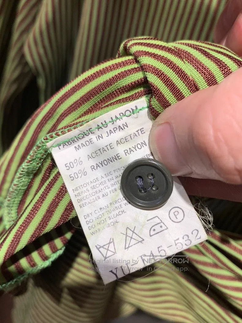 Yohji Yamamoto Yohji Yamamoto Striped shirt Size ONE SIZE - 6 Thumbnail