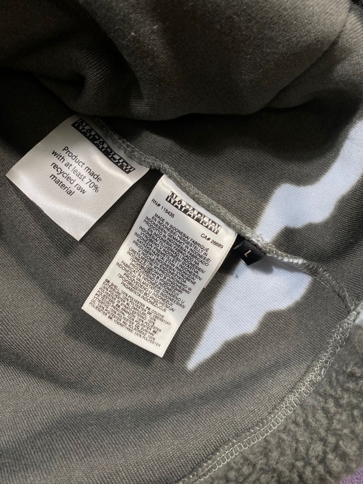 Napapijri Fleece hoodie napapijri AOP Size US L / EU 52-54 / 3 - 3 Thumbnail