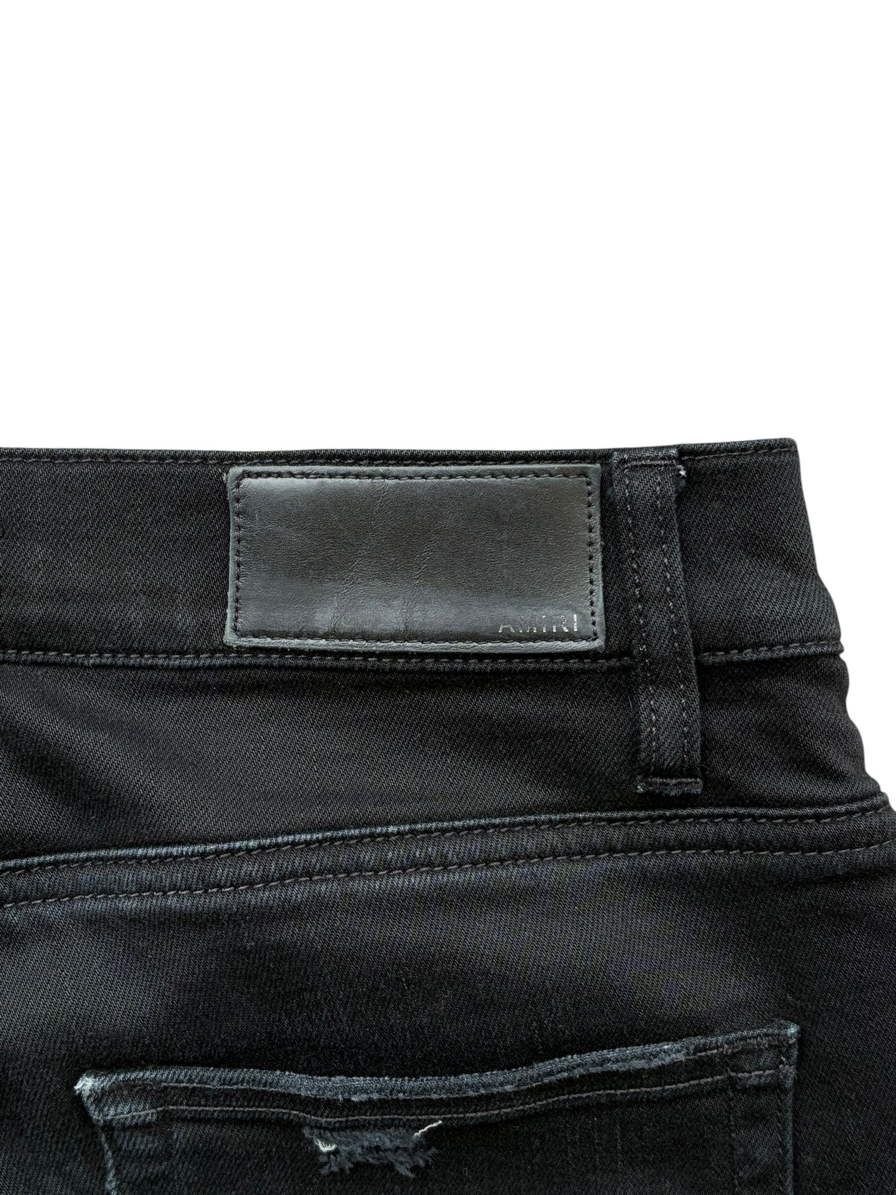 Amiri Amiri Black Stack Skinny Denim Jeans Size US 31 - 4 Thumbnail