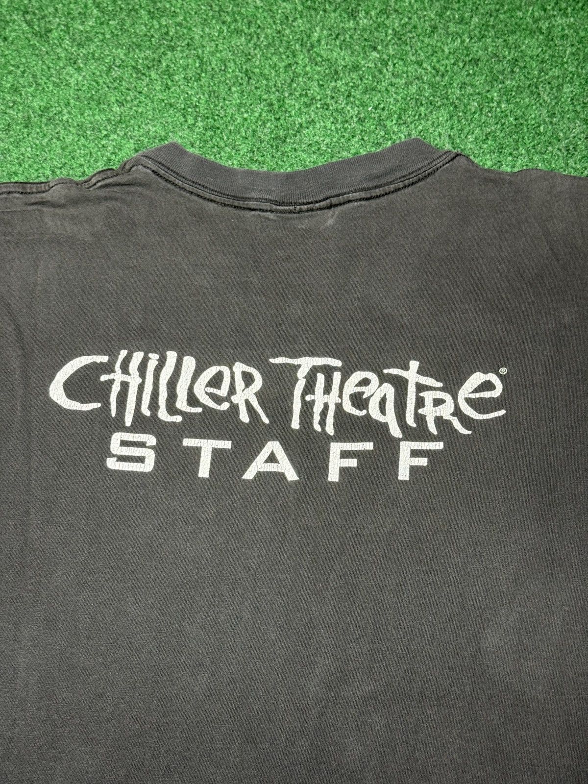 Vintage Vintage 90s Chiller Theatre Horror Wolfman MonsterT Shirt Size US L / EU 52-54 / 3 - 5 Thumbnail