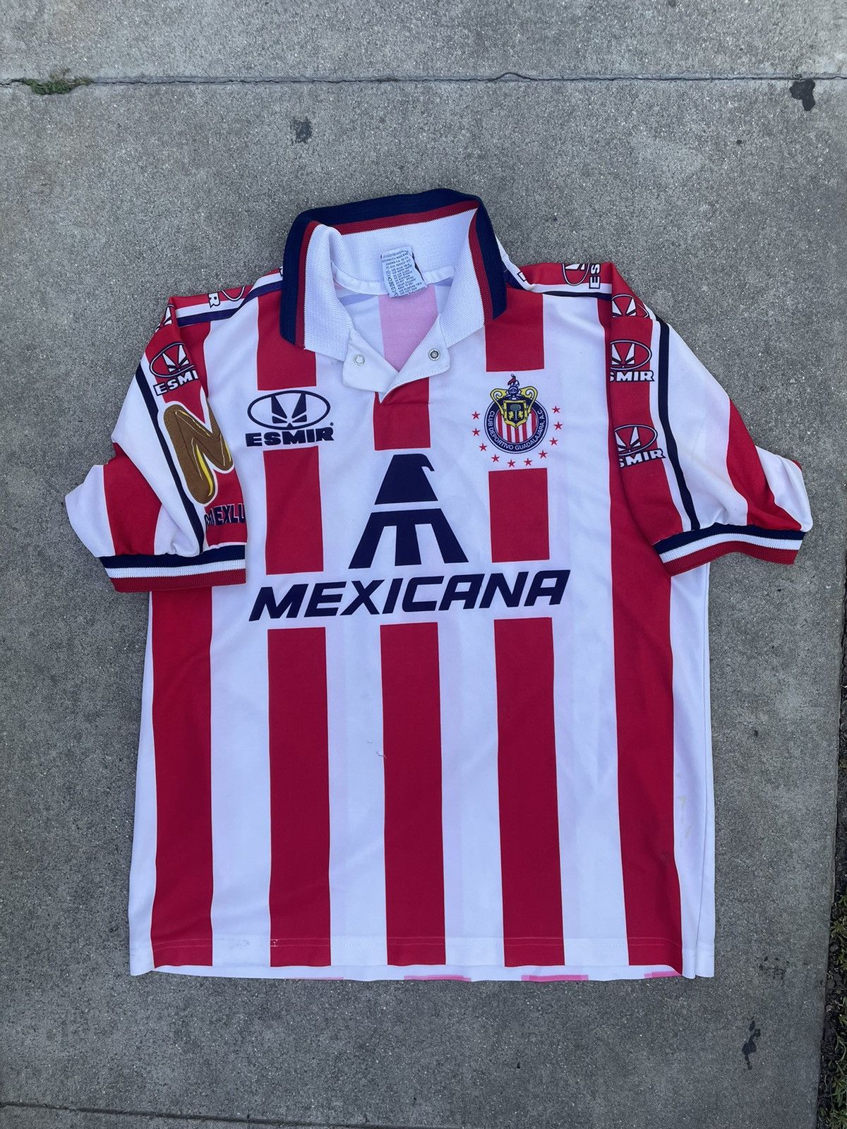 Icon Sports Men's Chivas De Guadalajara Soccer Jersey - Official Licensed Polyester Shirt