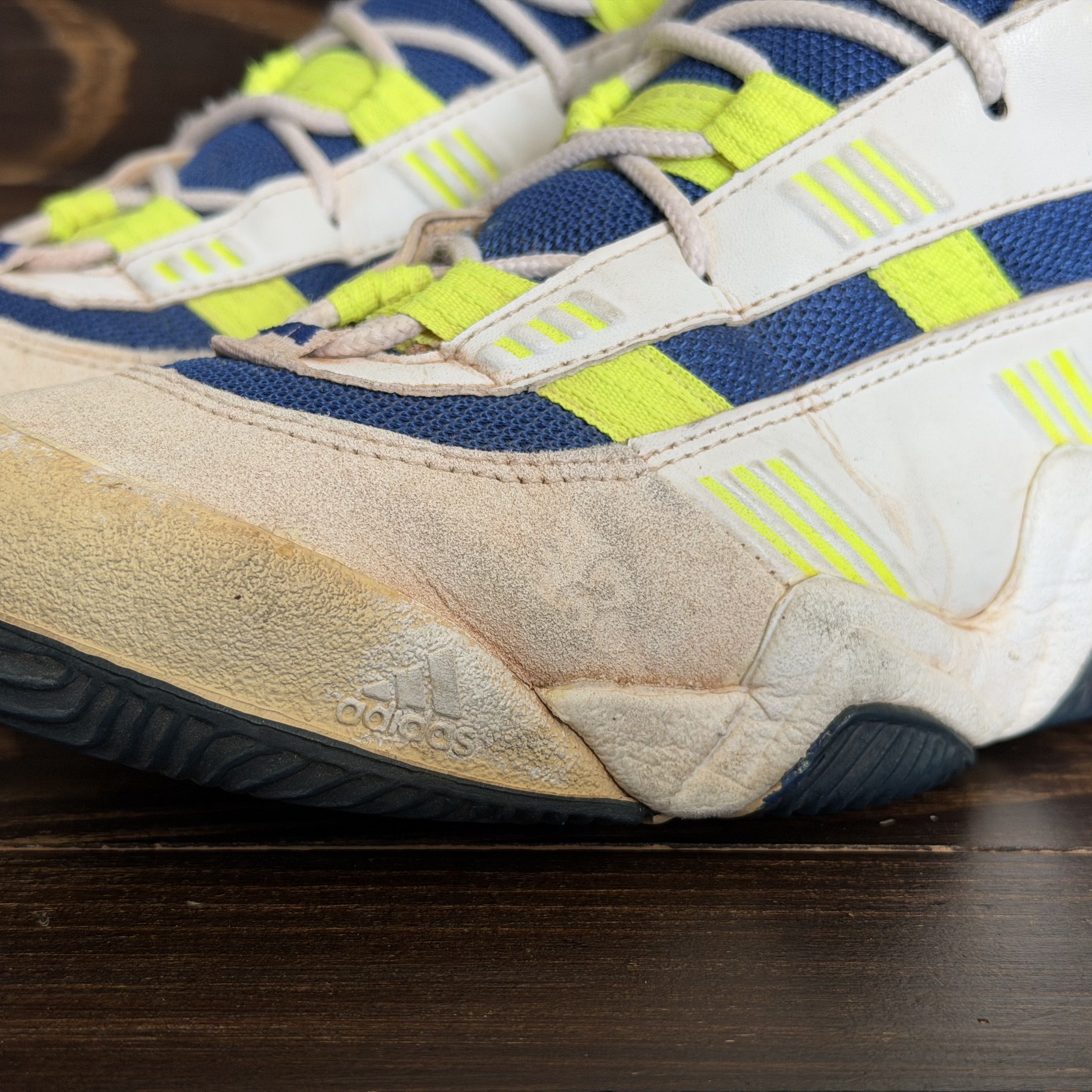 Adidas Vintage 1997 ADIDAS Equipment Crazy FEET YOU WEAR PRECISION Size US 9 / EU 42 - 6 Thumbnail