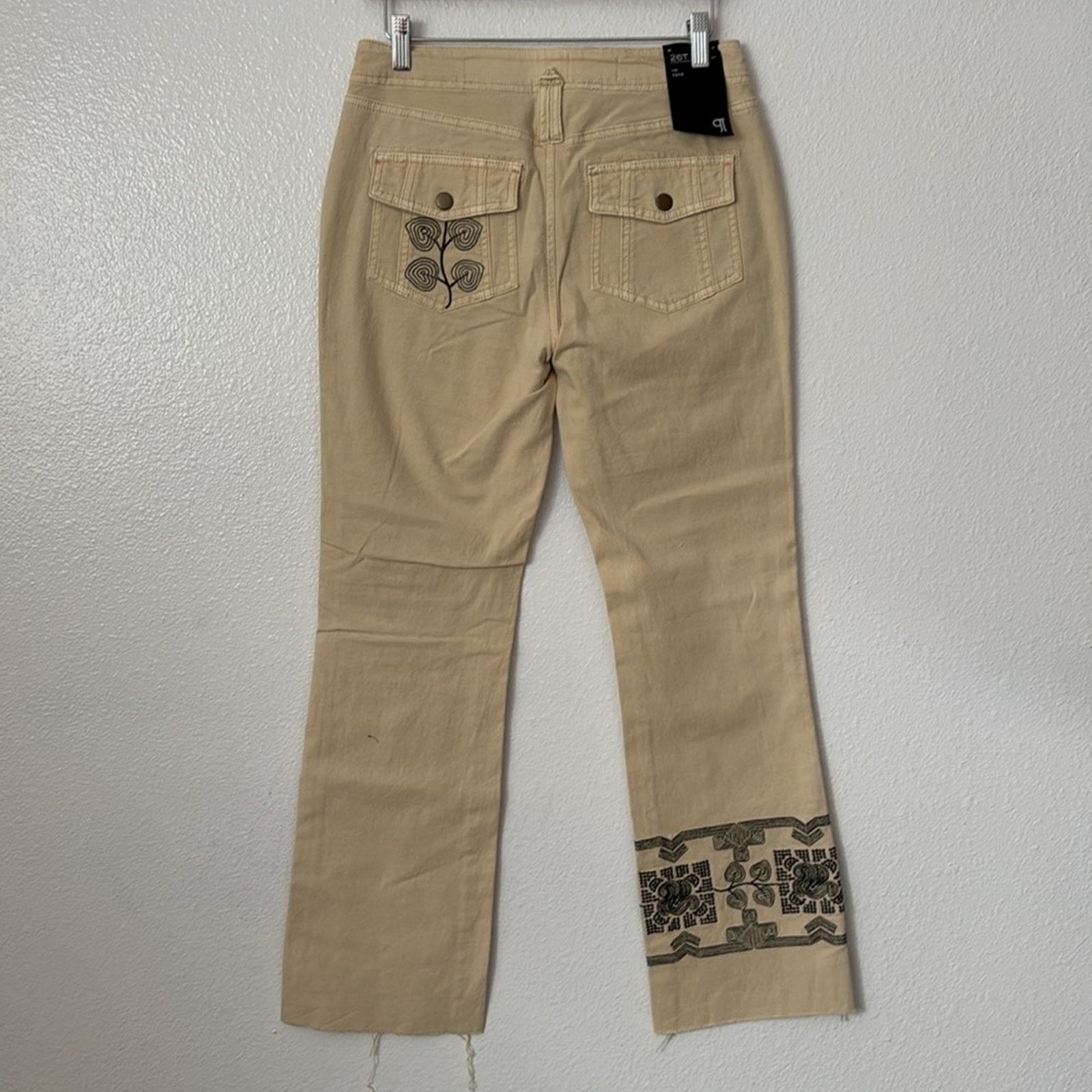 Anthropologie NWT Anthropologie 26T Pilcro Yaya Mid-Rise Crop Flare Jeans Size 26" / US 2 / IT 38 - 13 Thumbnail