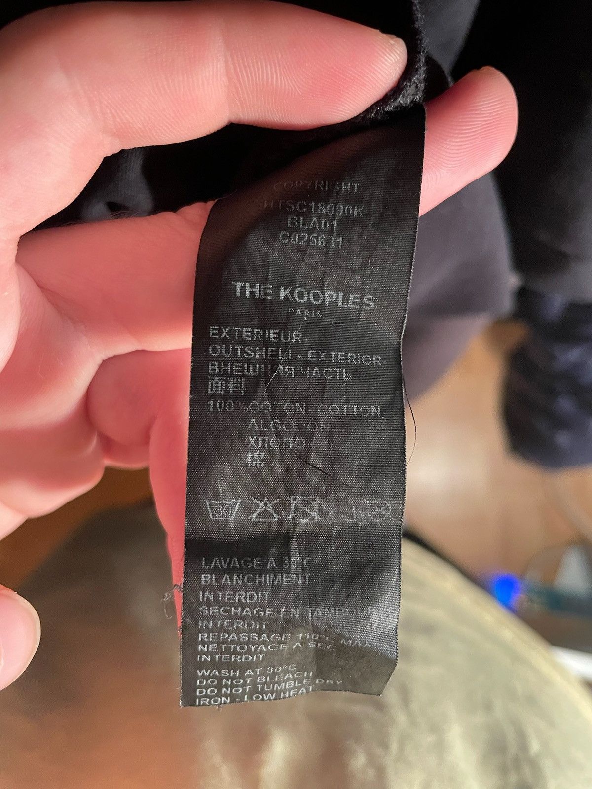 The Kooples "What is The kooples" t-shirt Size US XL / EU 56 / 4 - 5 Thumbnail