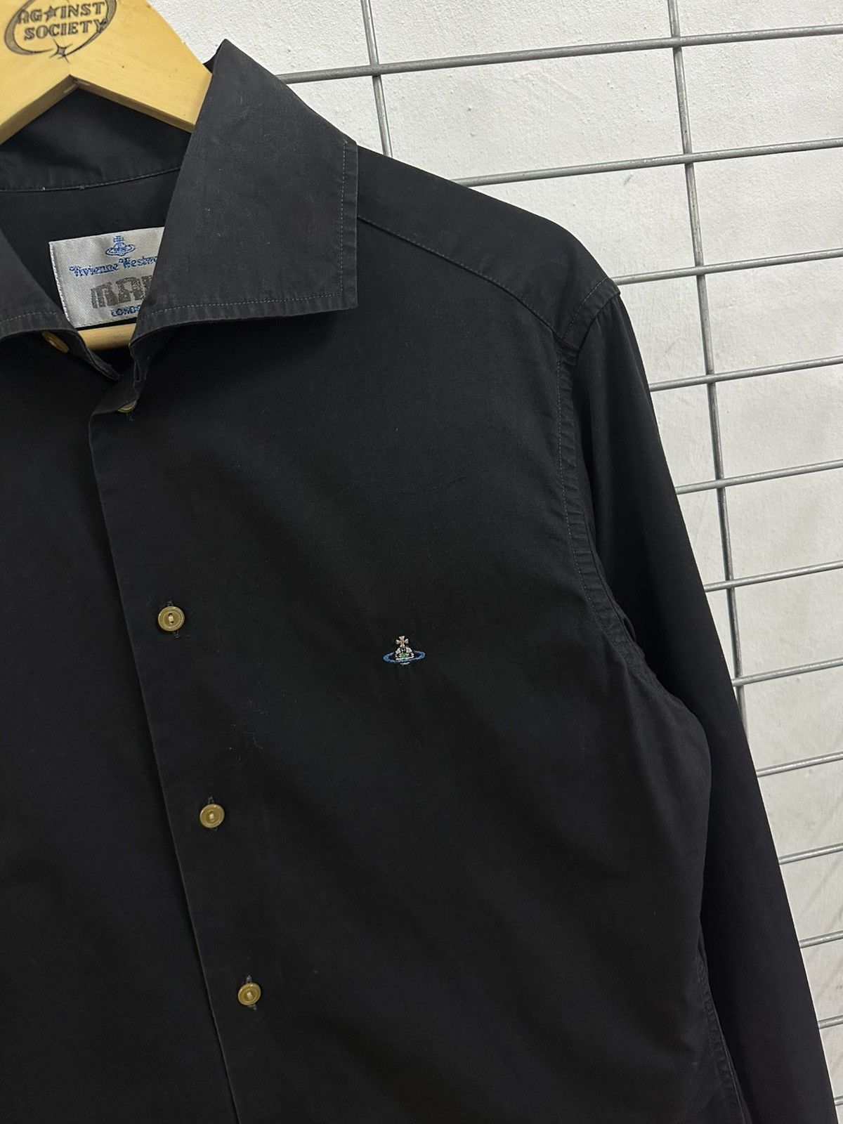 Vivienne Westwood Rare And Beautiful Vivienne Westwood Formal Black Shirt Size US S / EU 44-46 / 1 - 4 Thumbnail