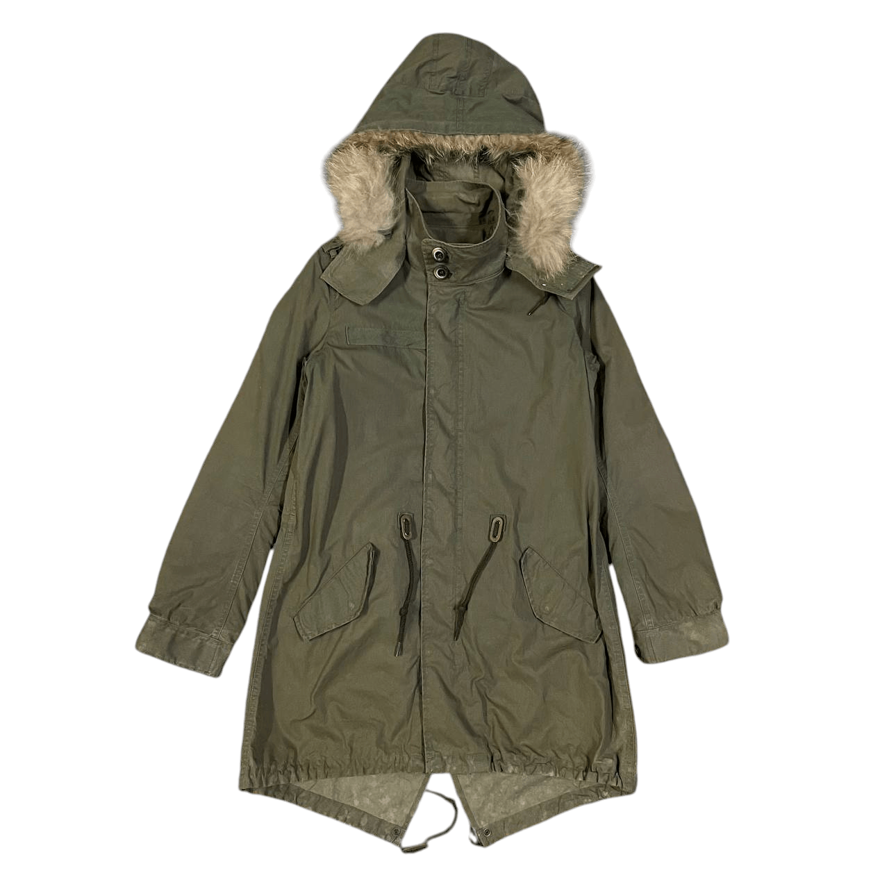 MOUSSY Vintage Moussy Fur Parka Fishtail Size US M / EU 48-50 / 2 - 1 Thumbnail