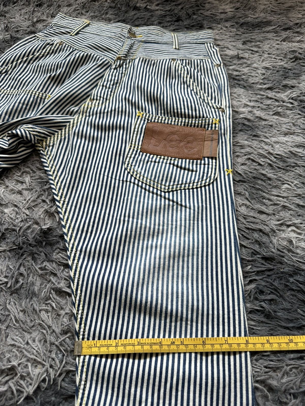 Lee × mercibeaucoup SS12 Mercibeaucoup x LEE drop crotch wabash denim jeans Size US 30 / EU 46 - 21 Thumbnail