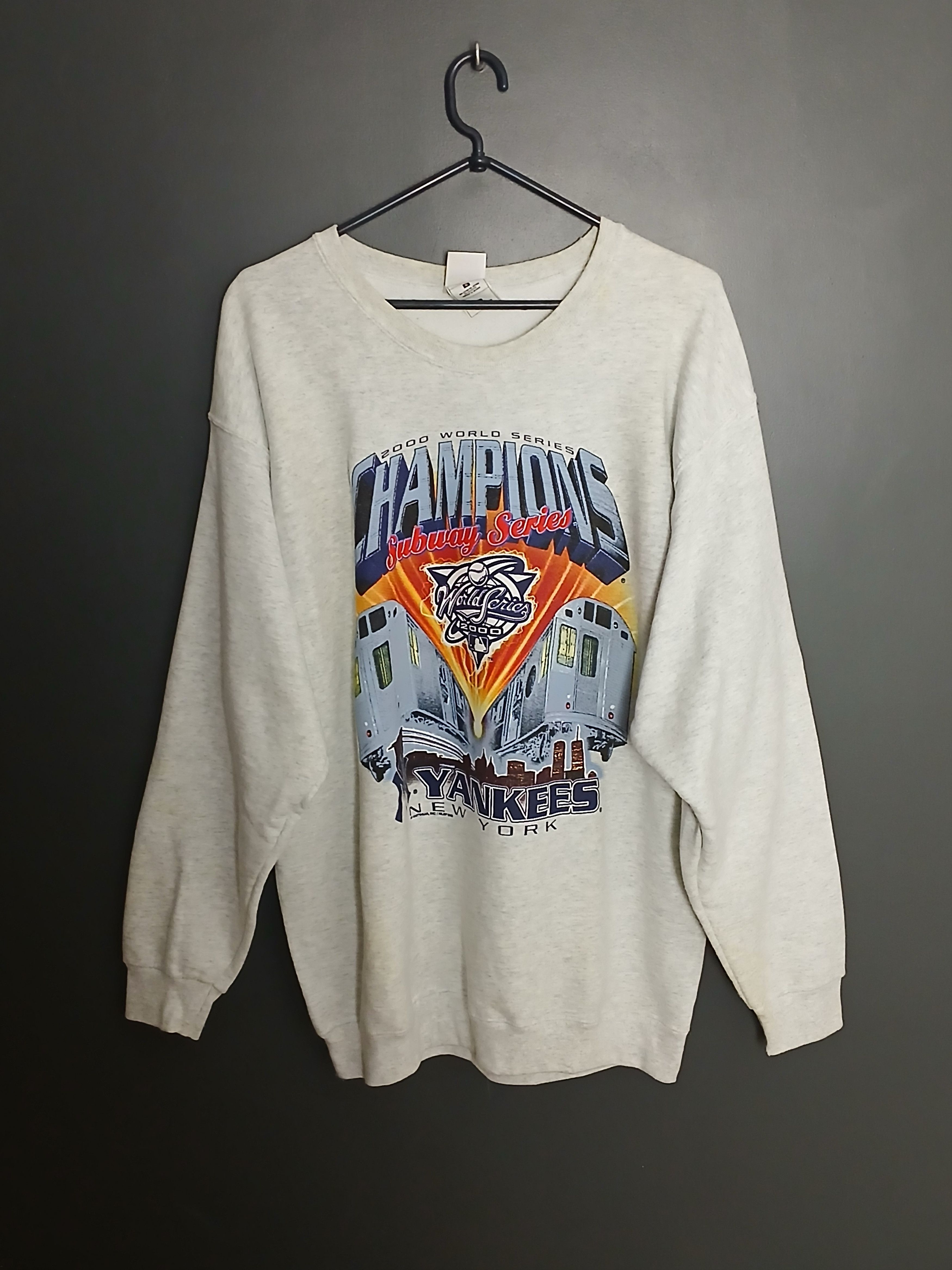 MLB Vintage 2000 MLB New York Yankees Baseball Sweatshirt Size US L / EU 52-54 / 3 - 1 Thumbnail