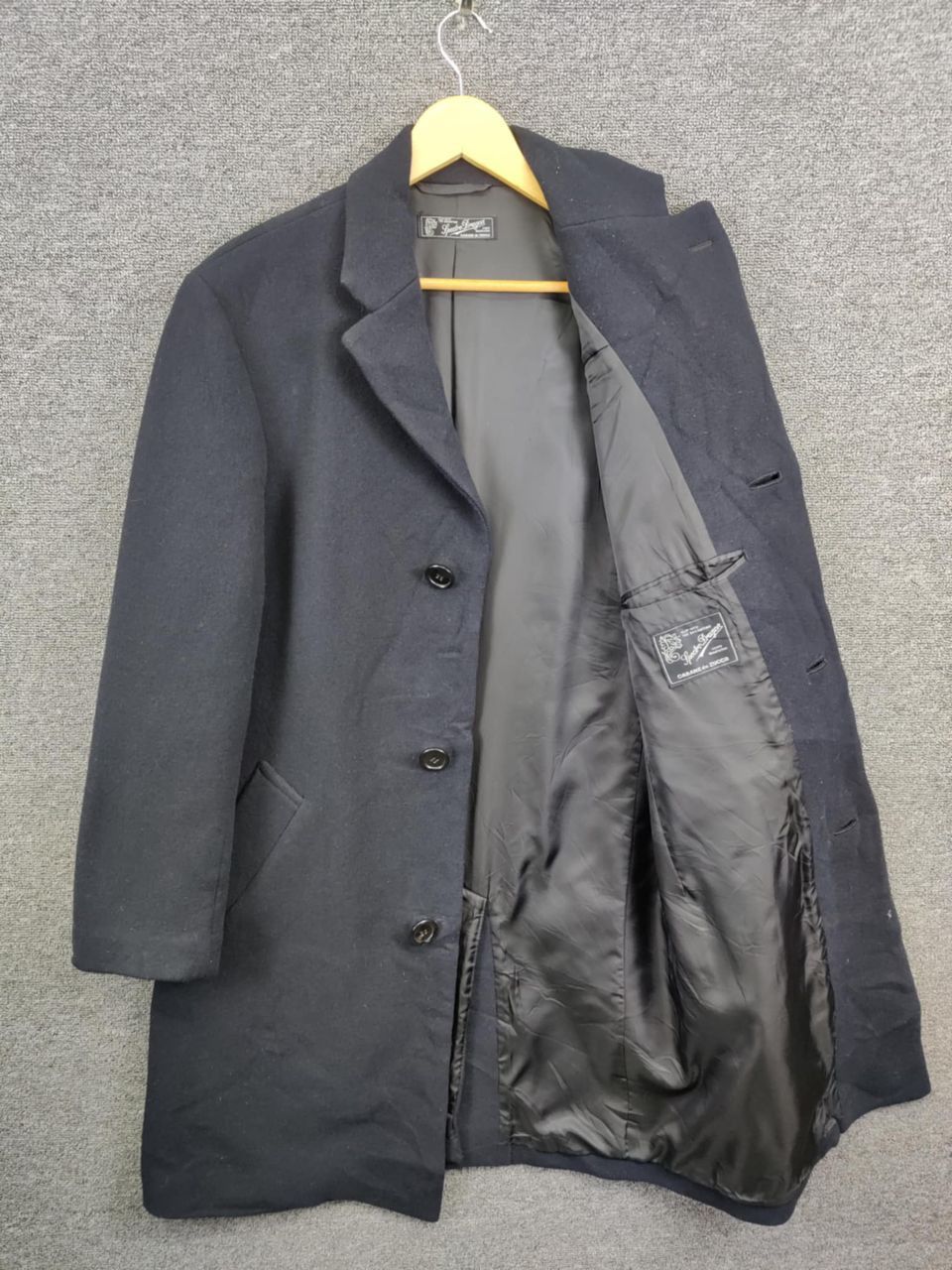 CABANE de ZUCCa Vintage Cabane De Zucca Wool Single Breasted Coat Size US S / EU 44-46 / 1 - 7 Thumbnail