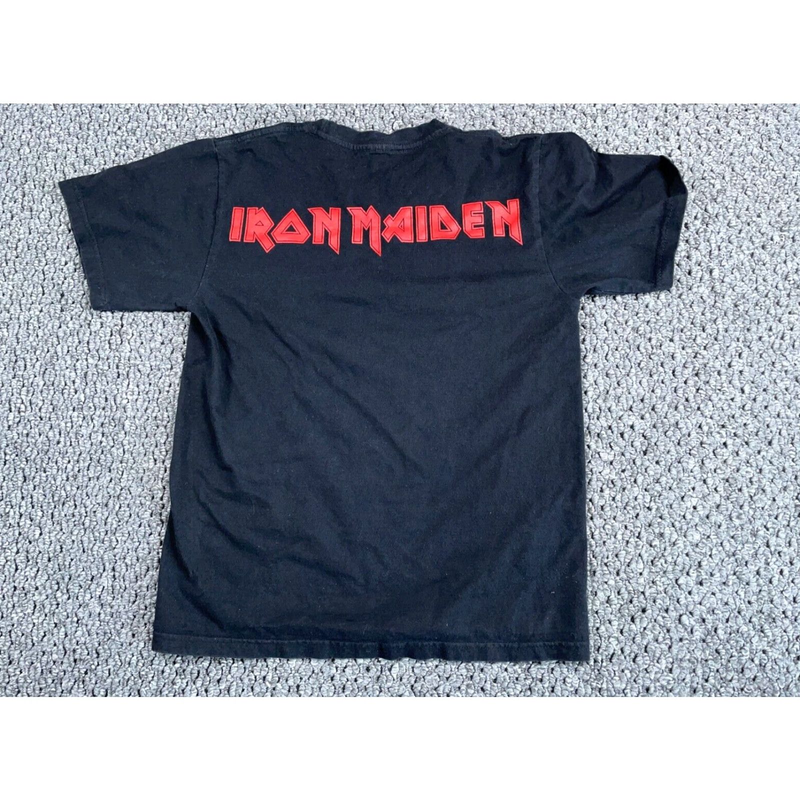 Etro Iron Maiden Hallowed Be Thy Name Black Graphic T-Shirt Adult Small Metal Music Mens Double-Sided Size US S / EU 44-46 / 1 - 2 Thumbnail