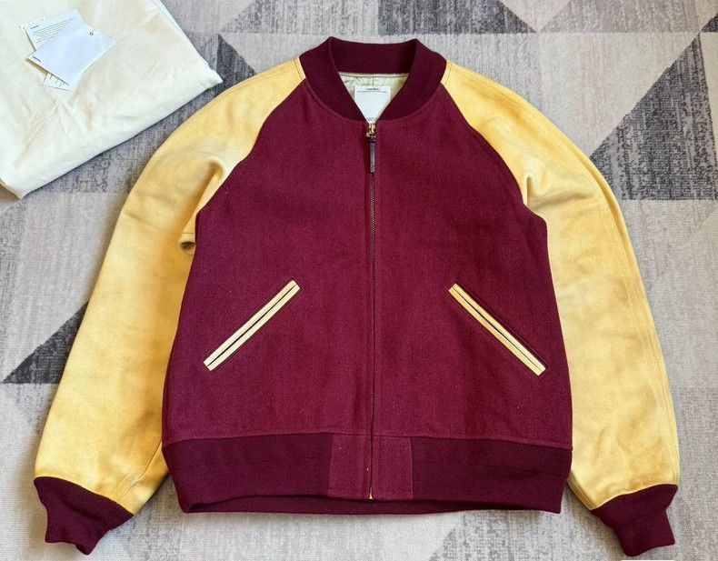 Visvim VISVIM VARSITY JKT 17AW-2506 Size US L / EU 52-54 / 3 - 1 Thumbnail